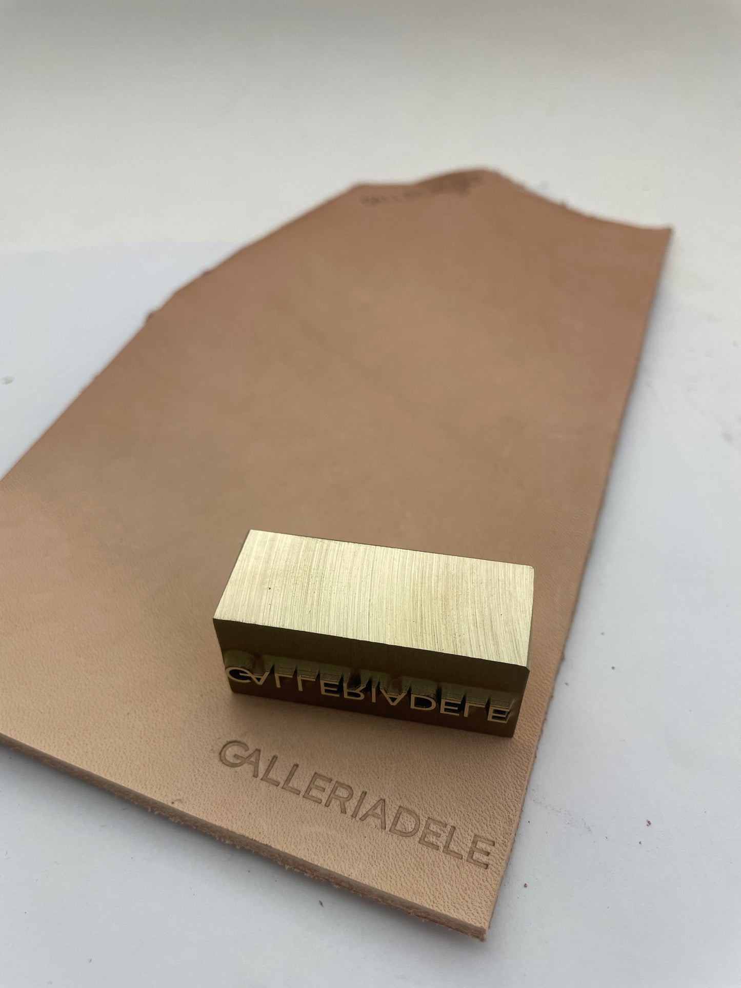 Custom Leather Stamp for Galleriadelle