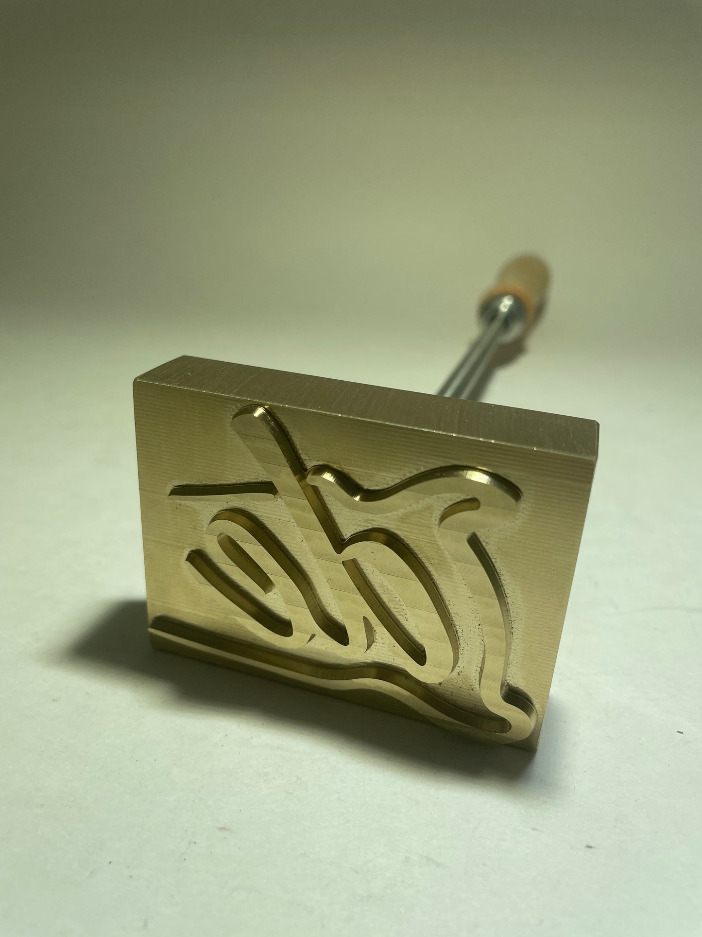 Custom Branding iron for Patrick Crossgrove