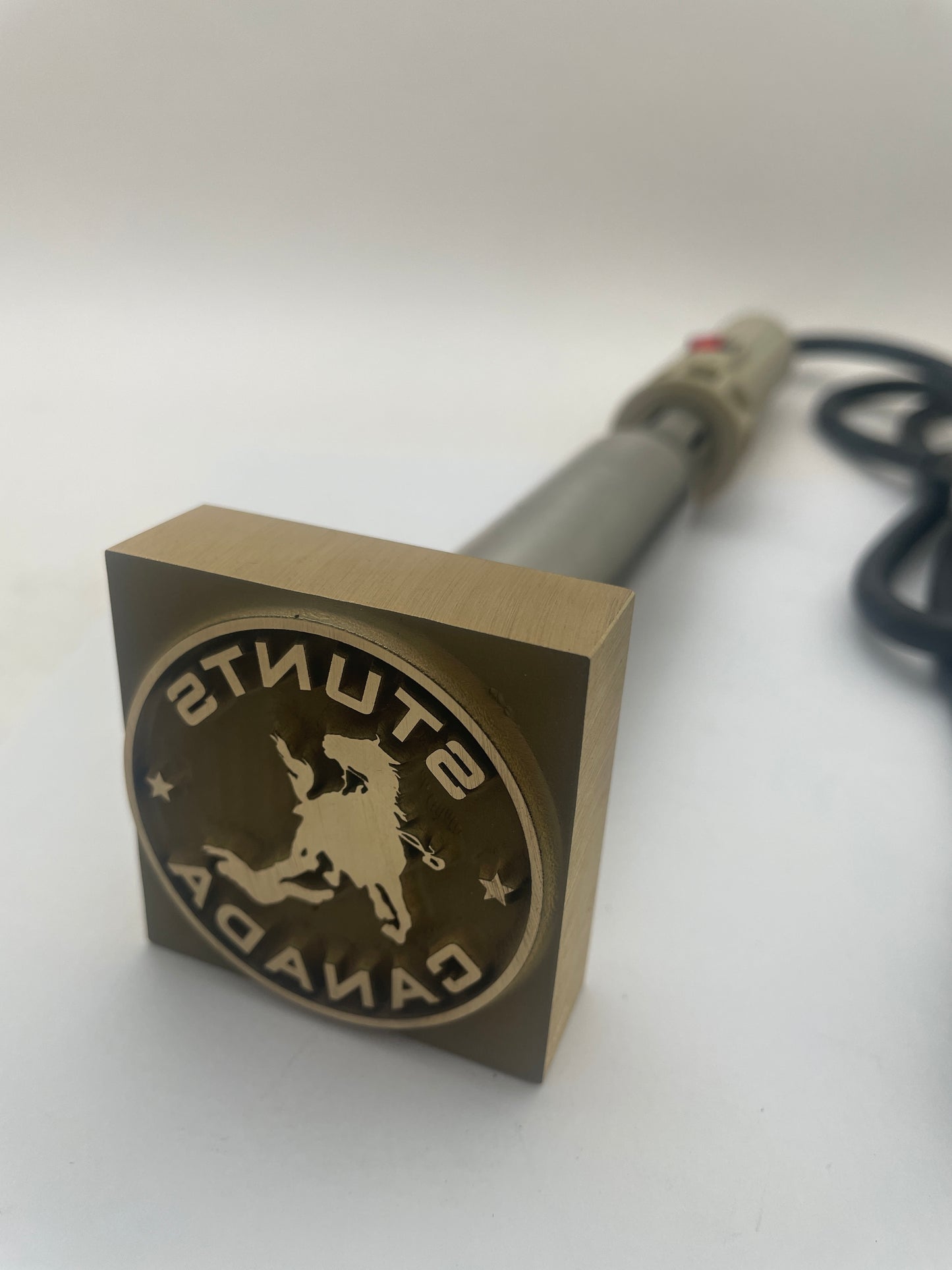 Custom Electric Branding Iron for Stunts Canada