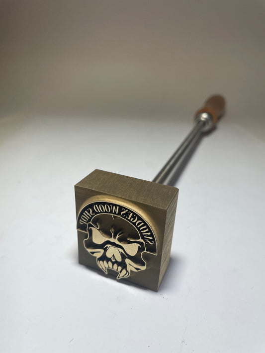 Custom Branding Iron for Smudges Woodshop