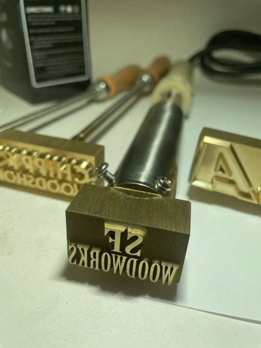 Custom Branding Iron with 300 Watt handle and Power Controller