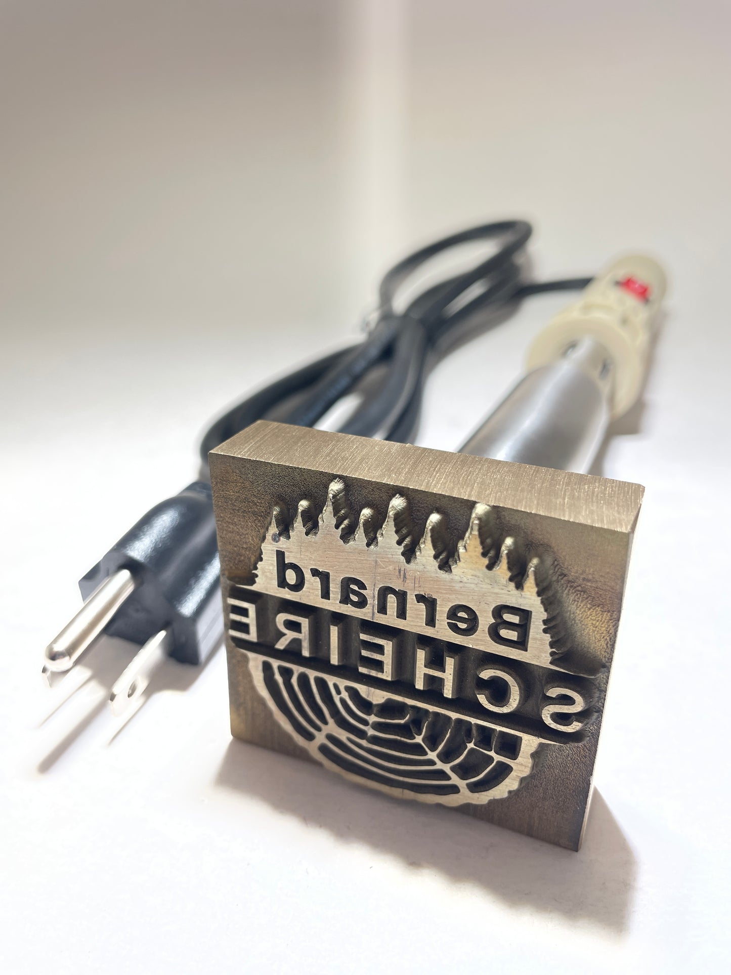 Custom Electric Branding Iron for Bernard S.