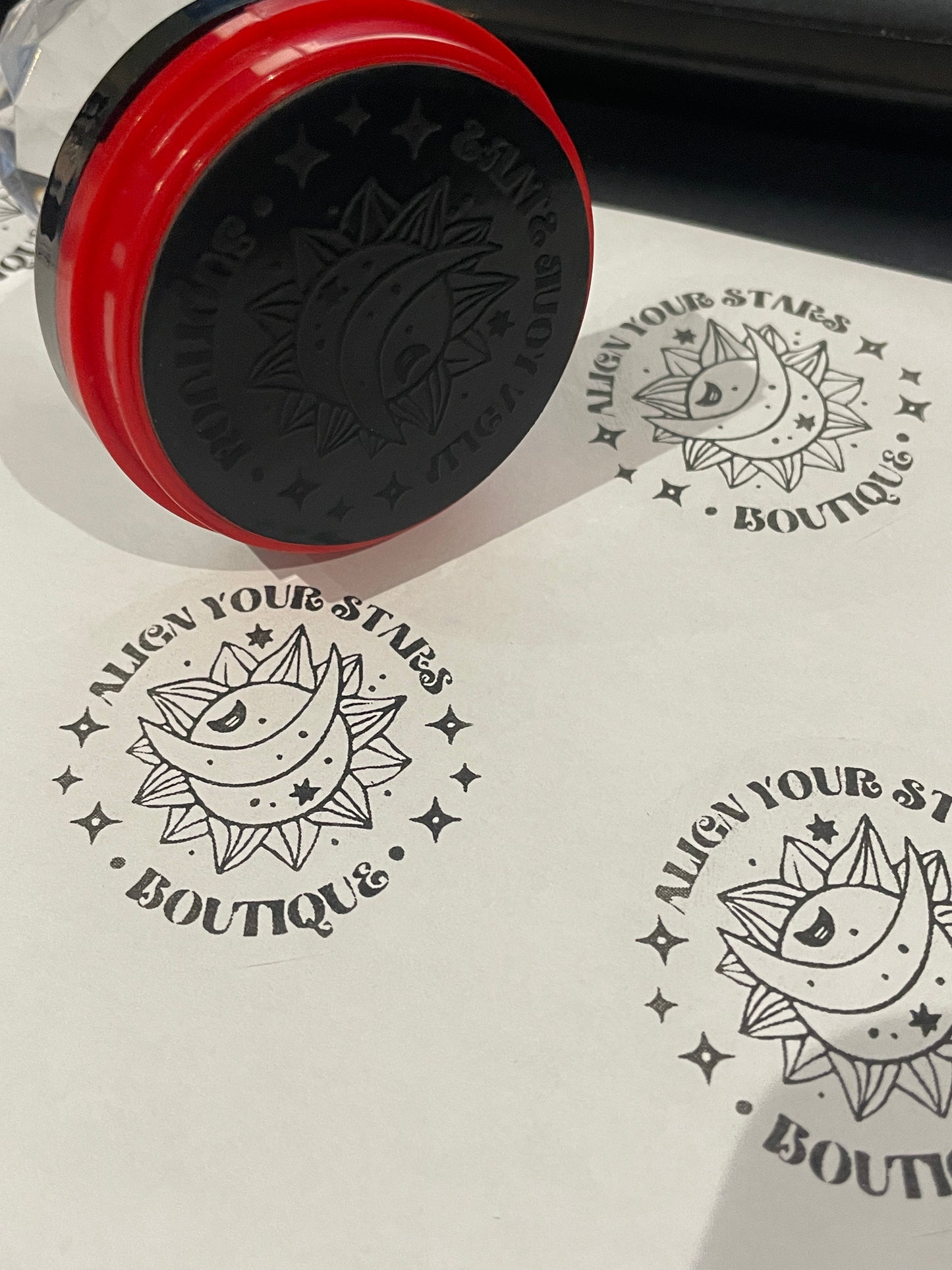 Custom preinked stamps