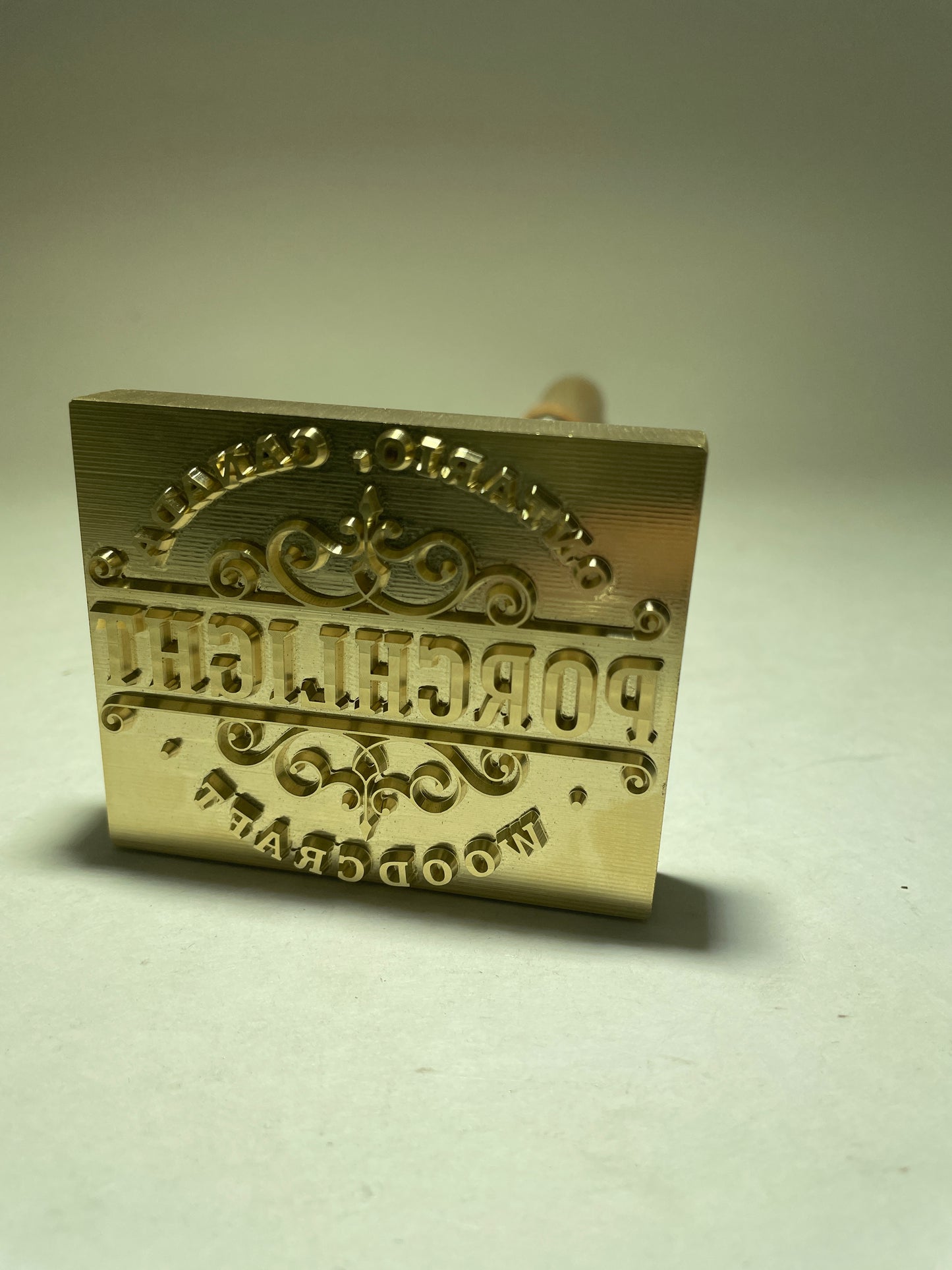 Custom Branding Iron for Porchlight