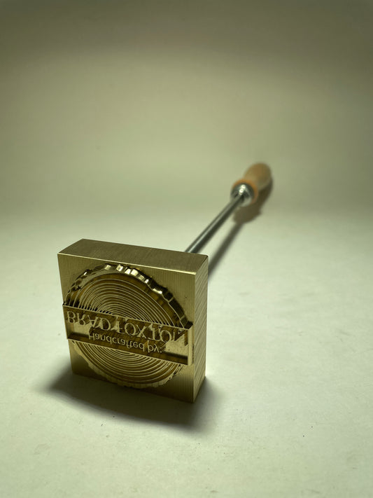 Custom Branding iron for Bradley Foxton ￼