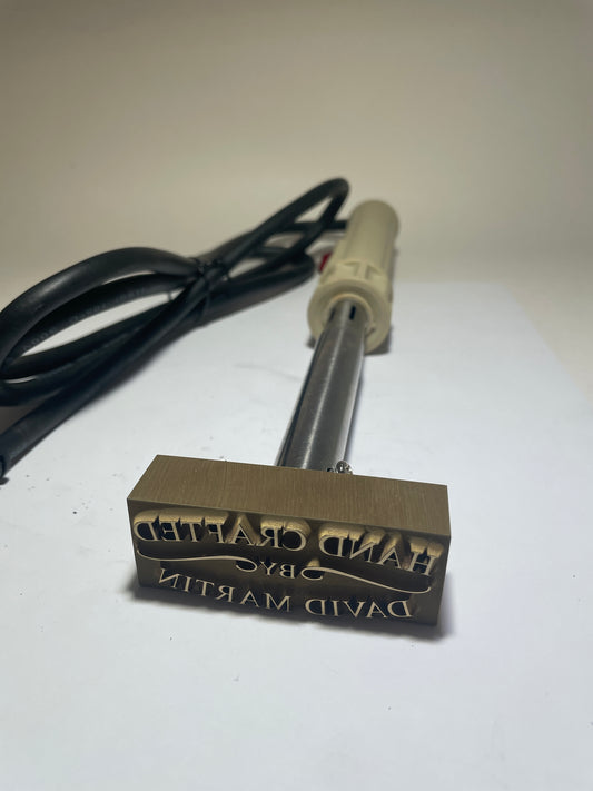 Custom Electric Branding Iron - David Martin