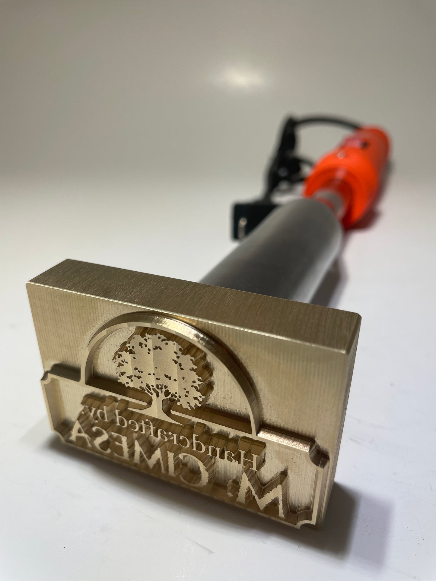 Custom Electric Branding Iron with temperature control unit for M Cimesa