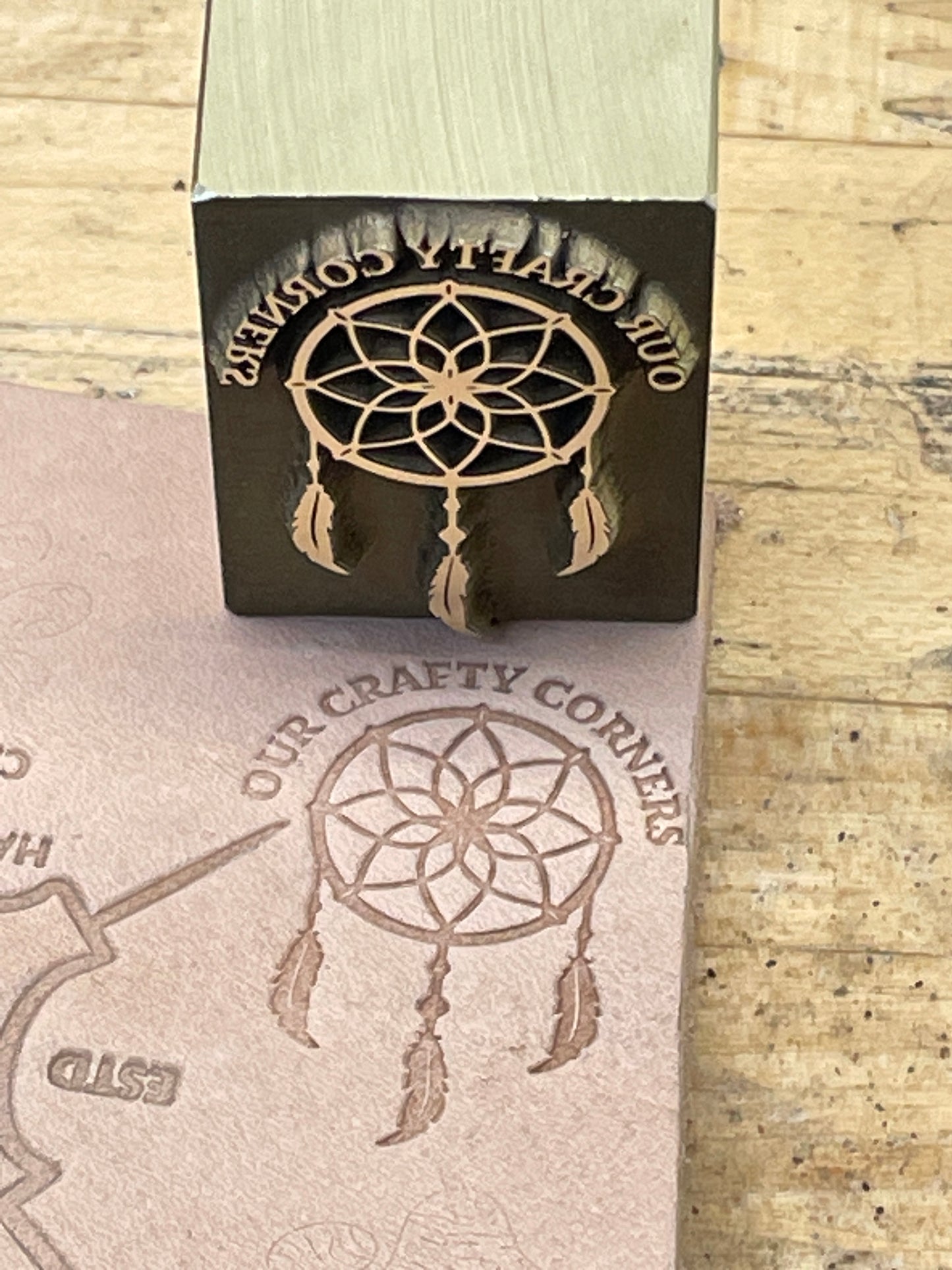 Custom Brand Stamp for OCC with Hammering Post