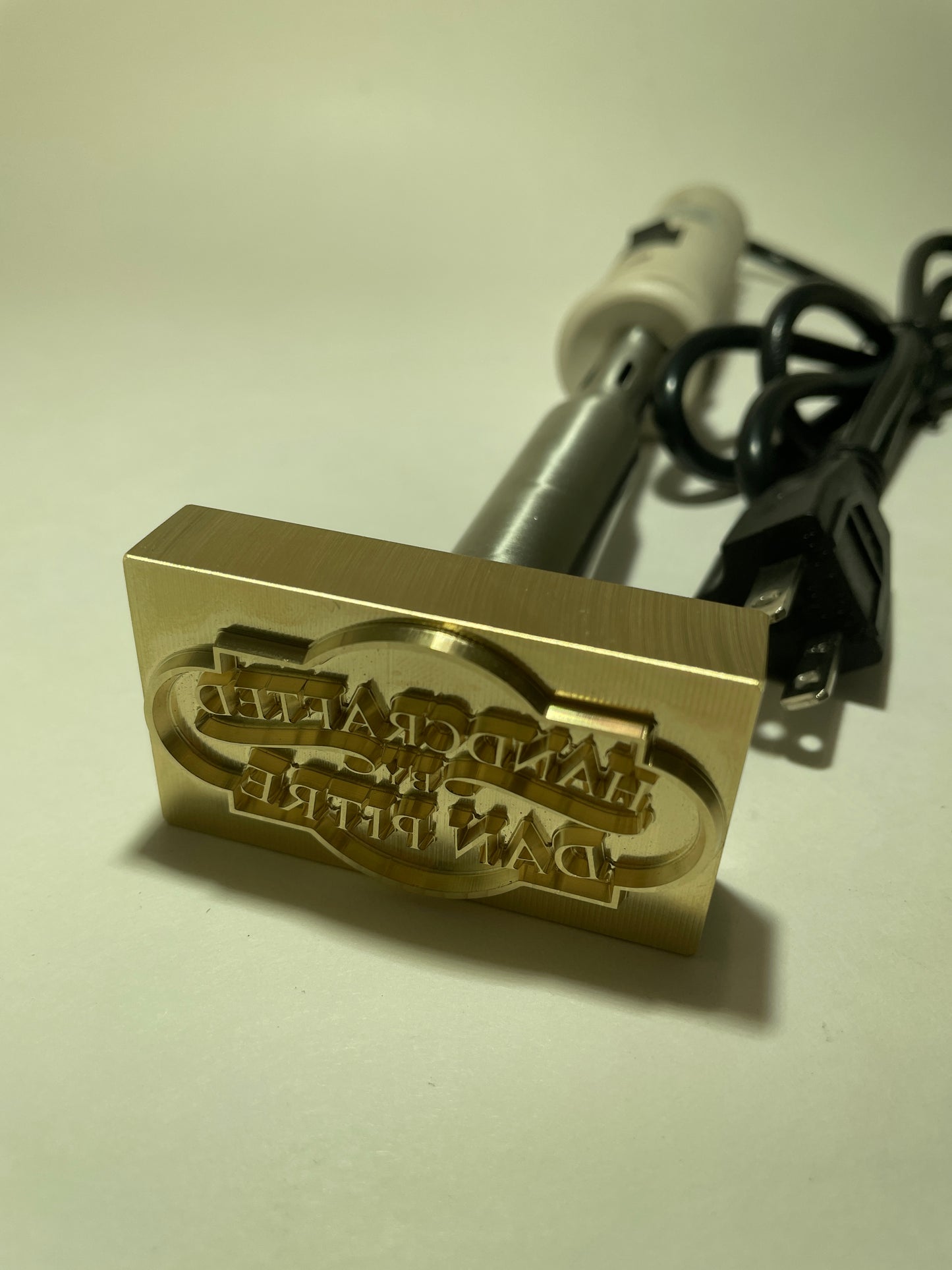 Custom Electric Branding Iron for Dan Pitre