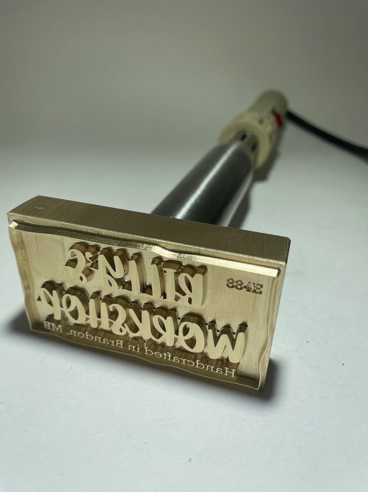 Custom Branding Iron for Blair Horn