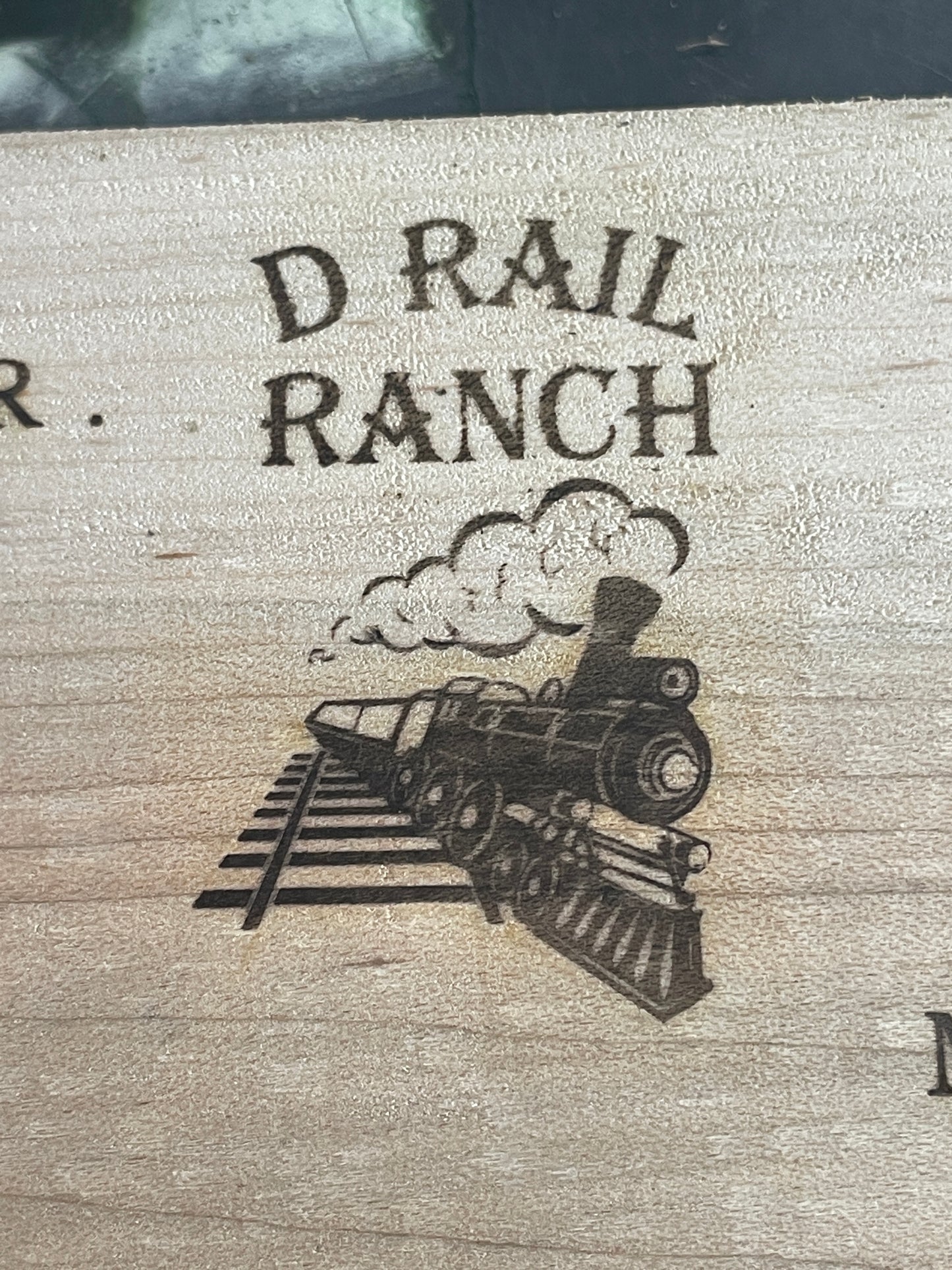 Custom electric Branding iron for D rail, ranch