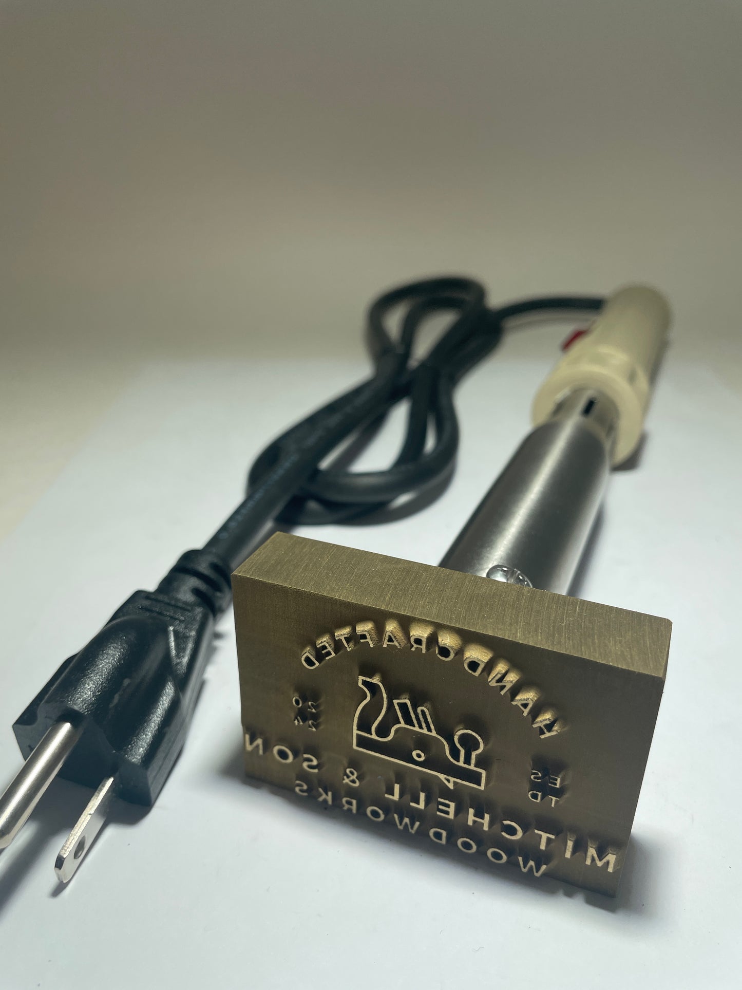 Custom electric Branding iron for Jeff Mitchell ￼