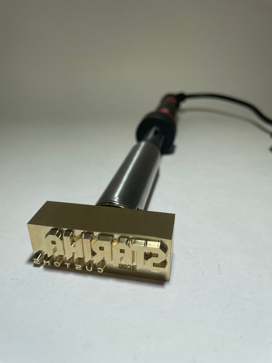 Custom Electric Branding iron for Stariha