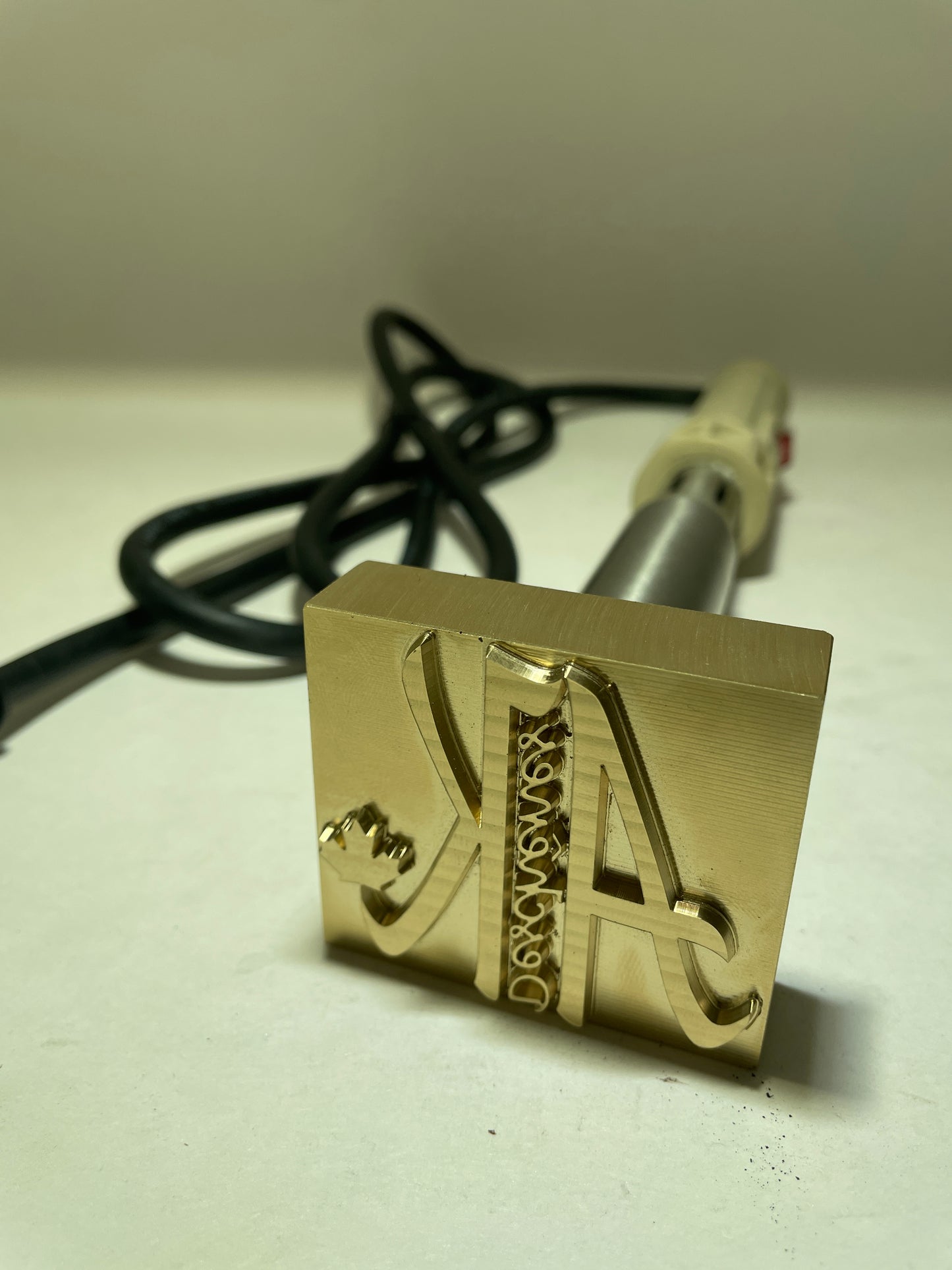 Custom Electric “AK” Branding Iron