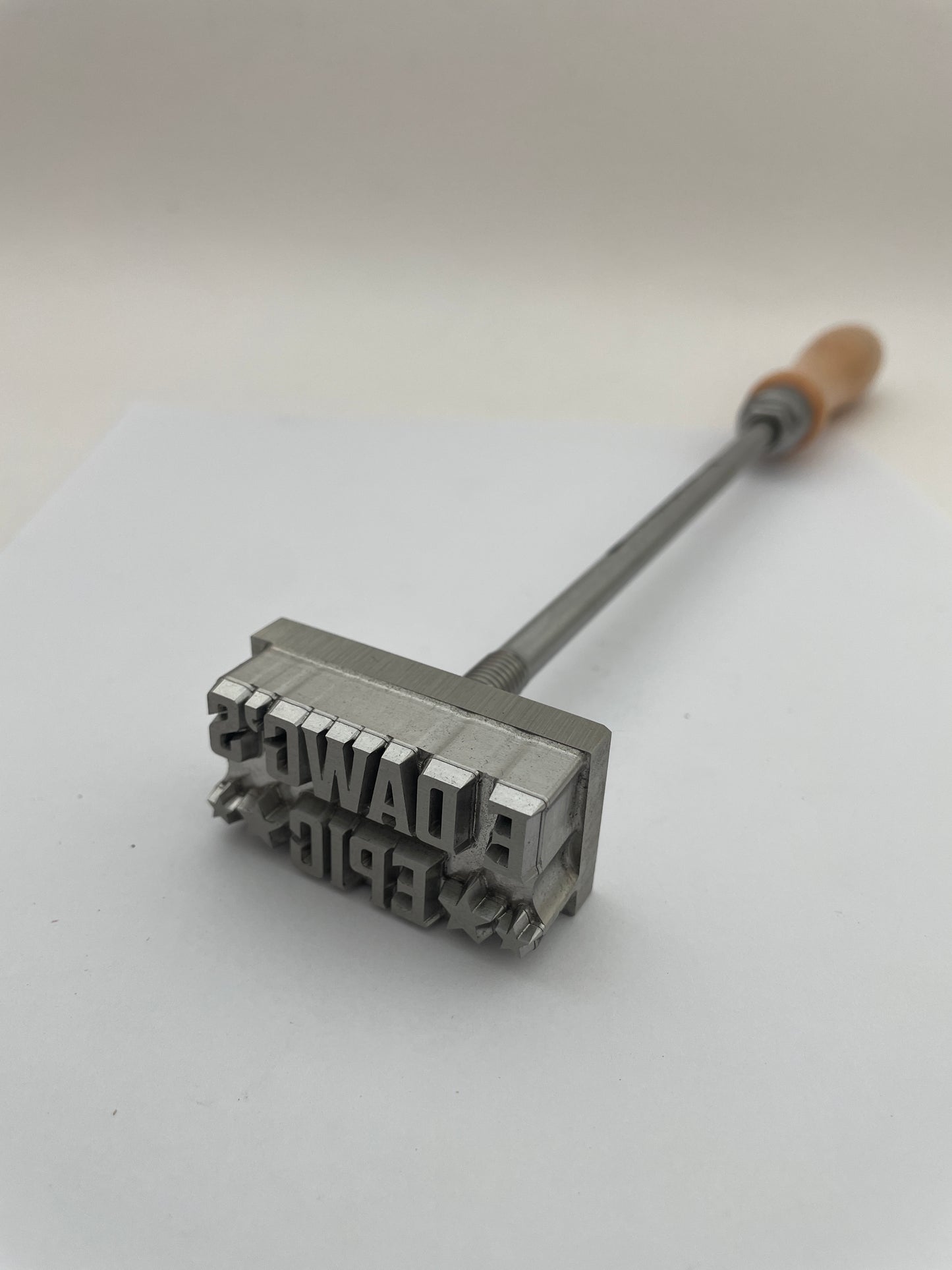 Food Grade Branding Iron in Stainless Steel - Professional Grade (Discounted Price)