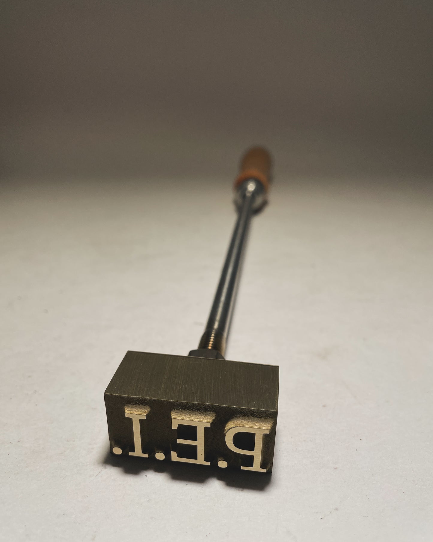 Custom PEI Branding Iron Set