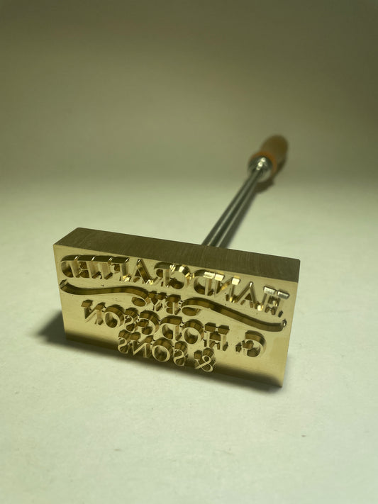 Custom Branding Iron for Hodgson