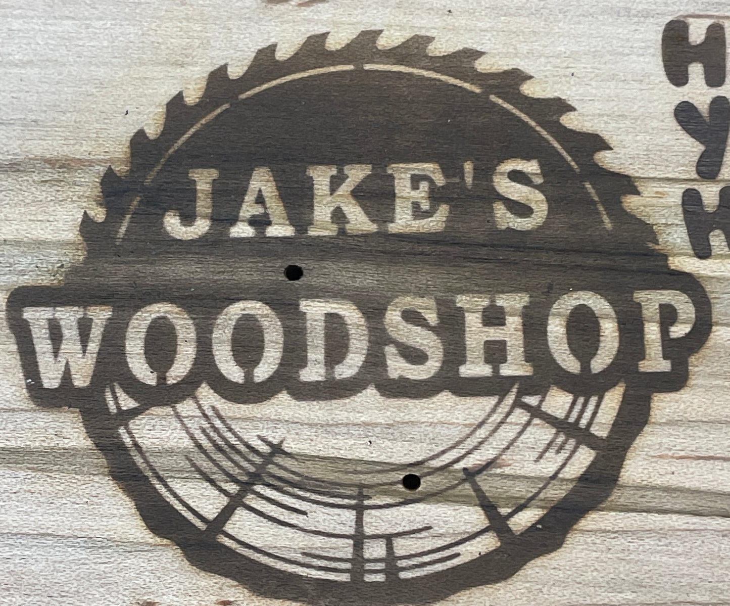 Custom Branding Iron for Jake L