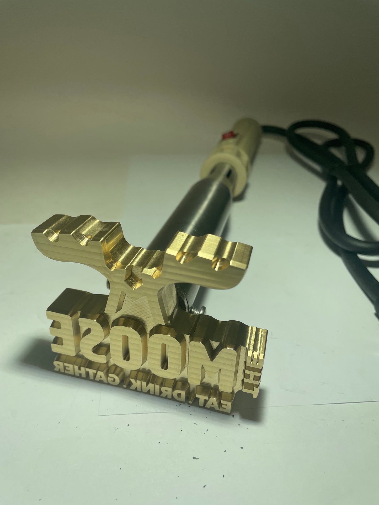 Custom Electric 300 Watt Branding Iron for “The Moose”