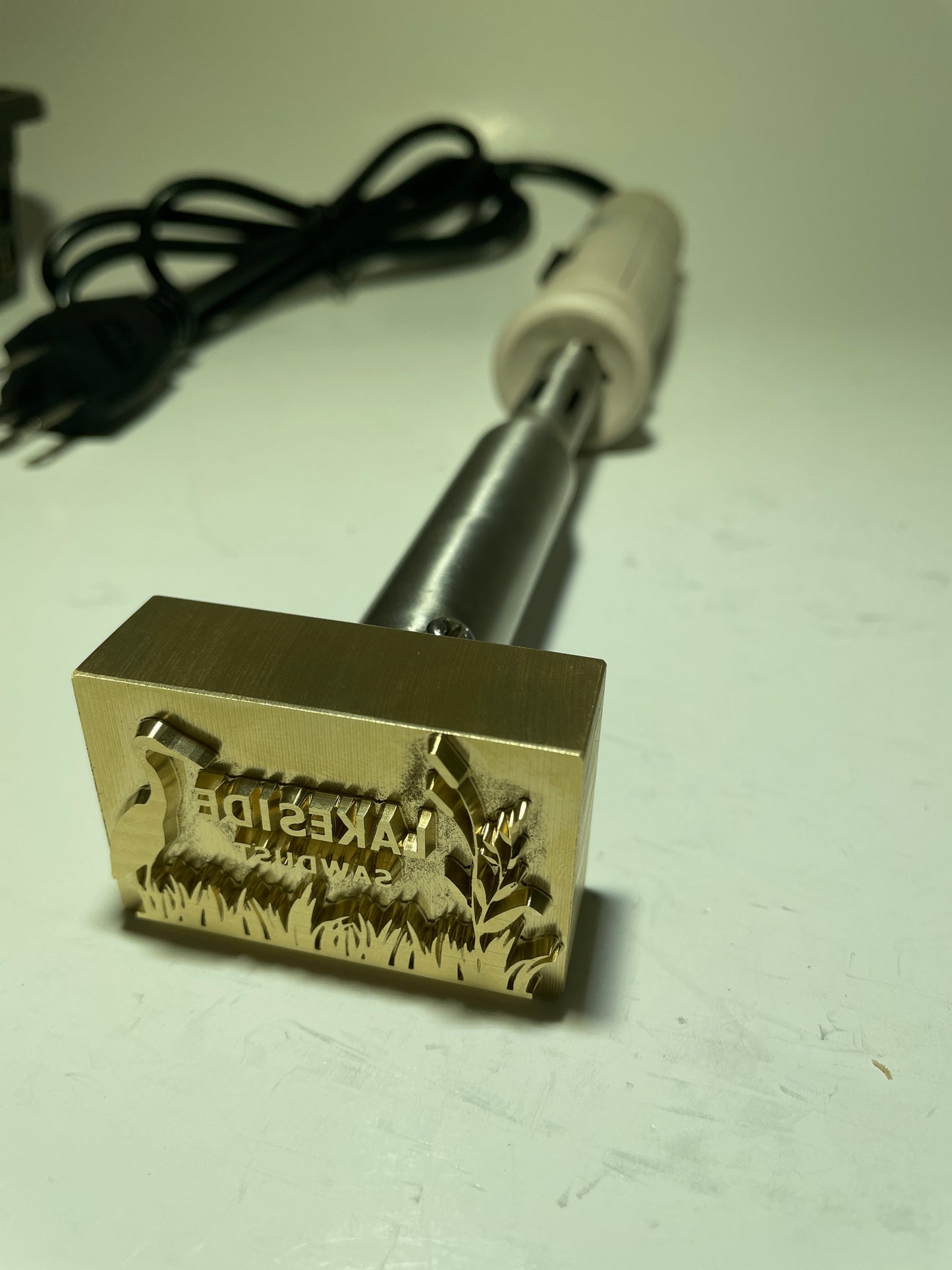 Custom Electric Branding Iron for Lakeside