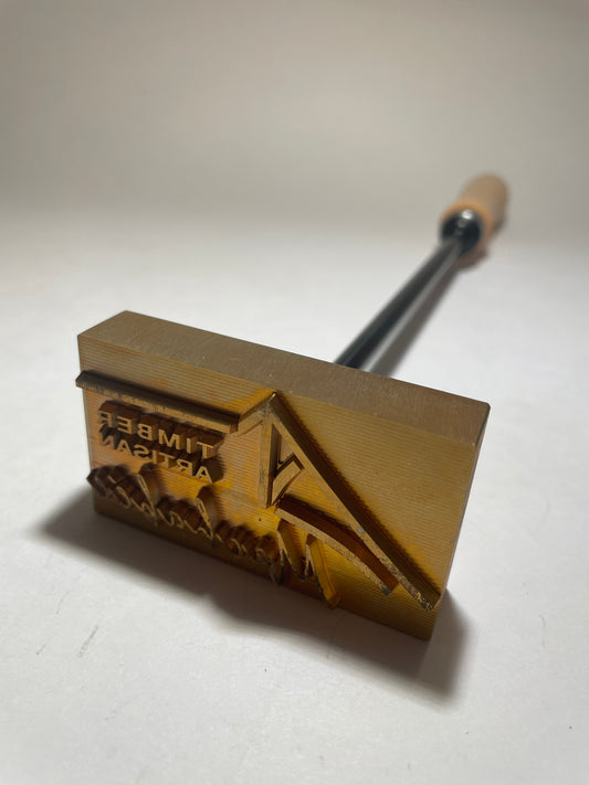 Custom Branding Iron for Timber Artisan