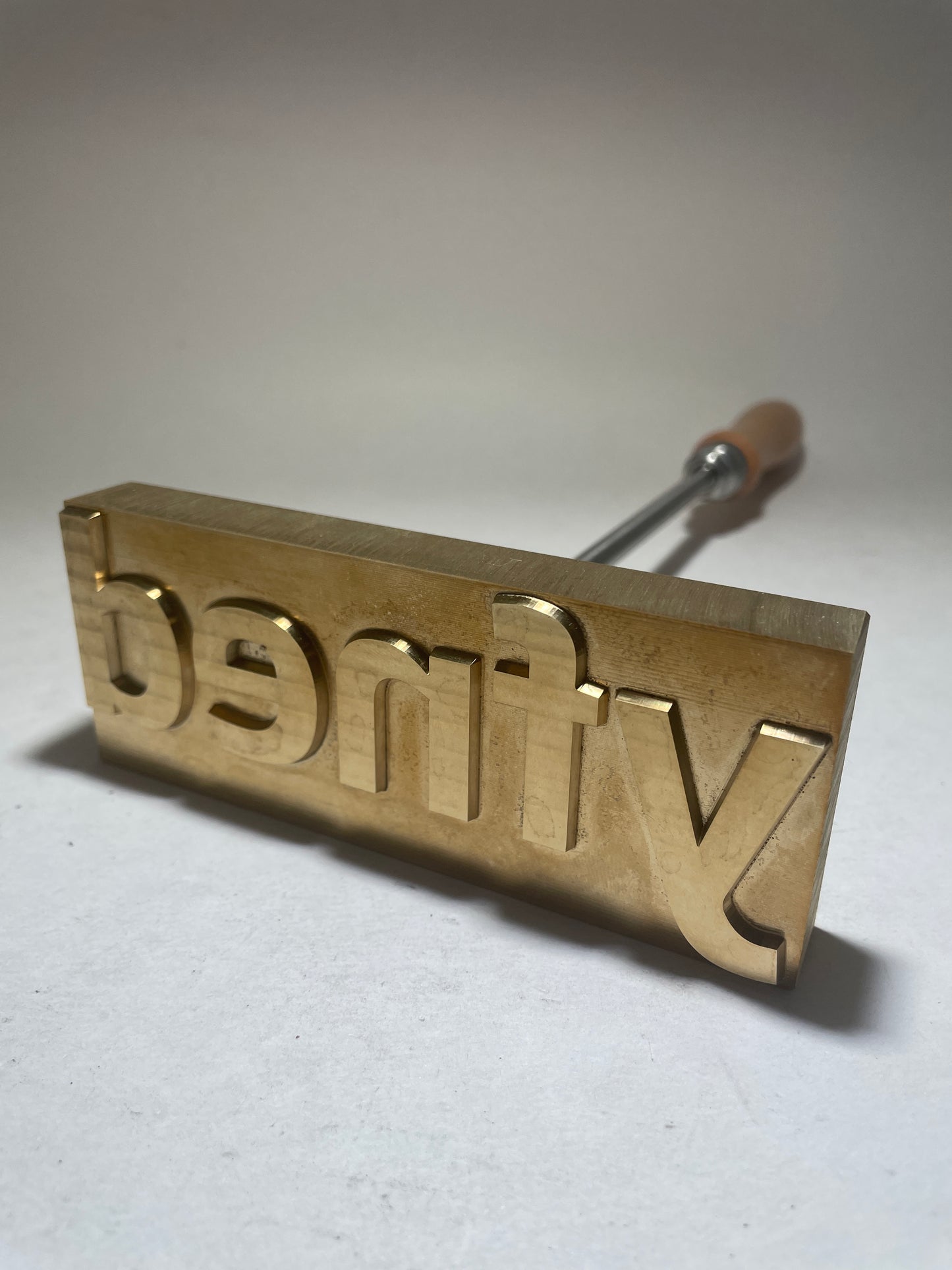 Custom Branding Iron set of 3 for YFNED