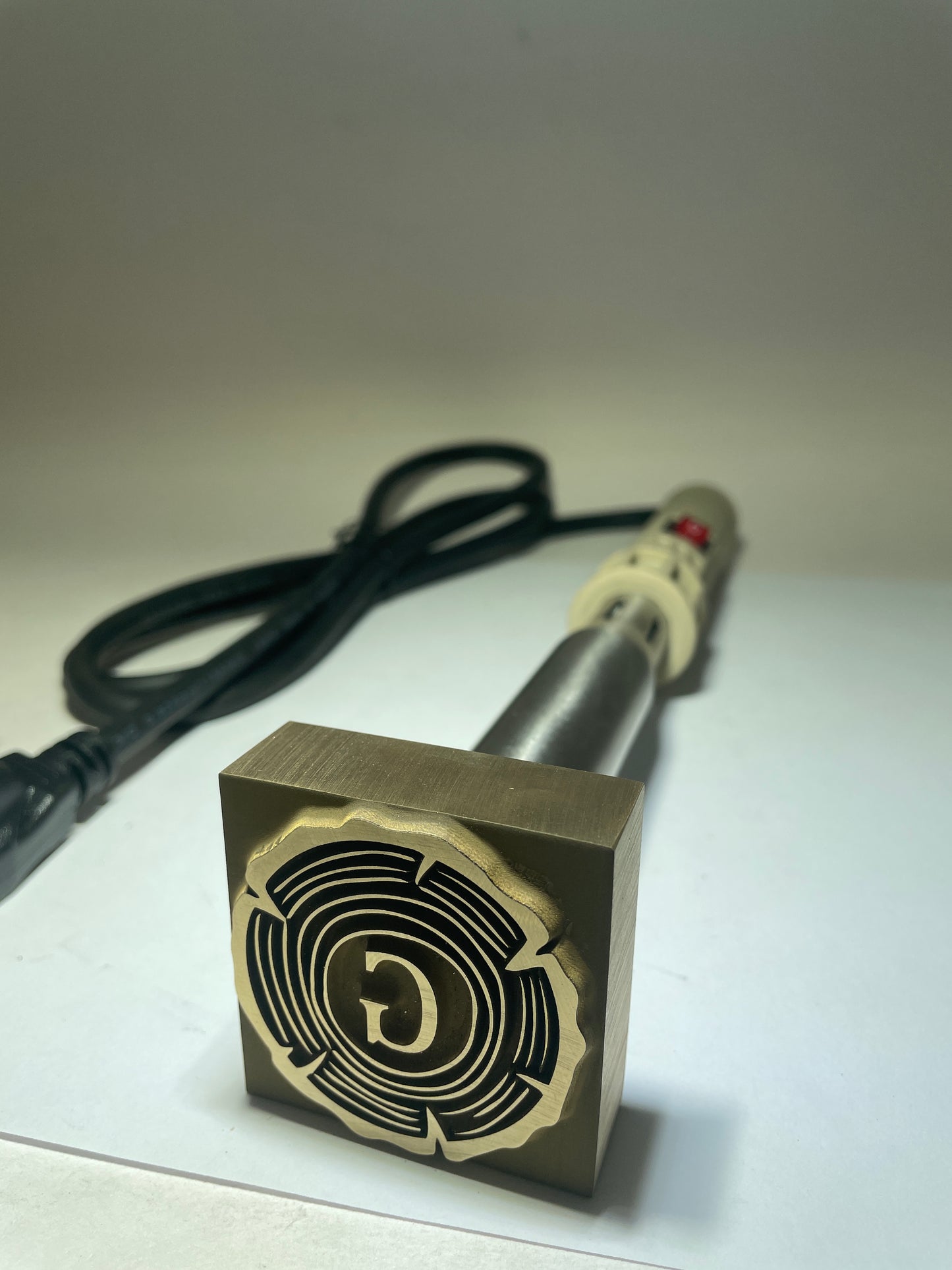 Custom Electric “G” branding iron