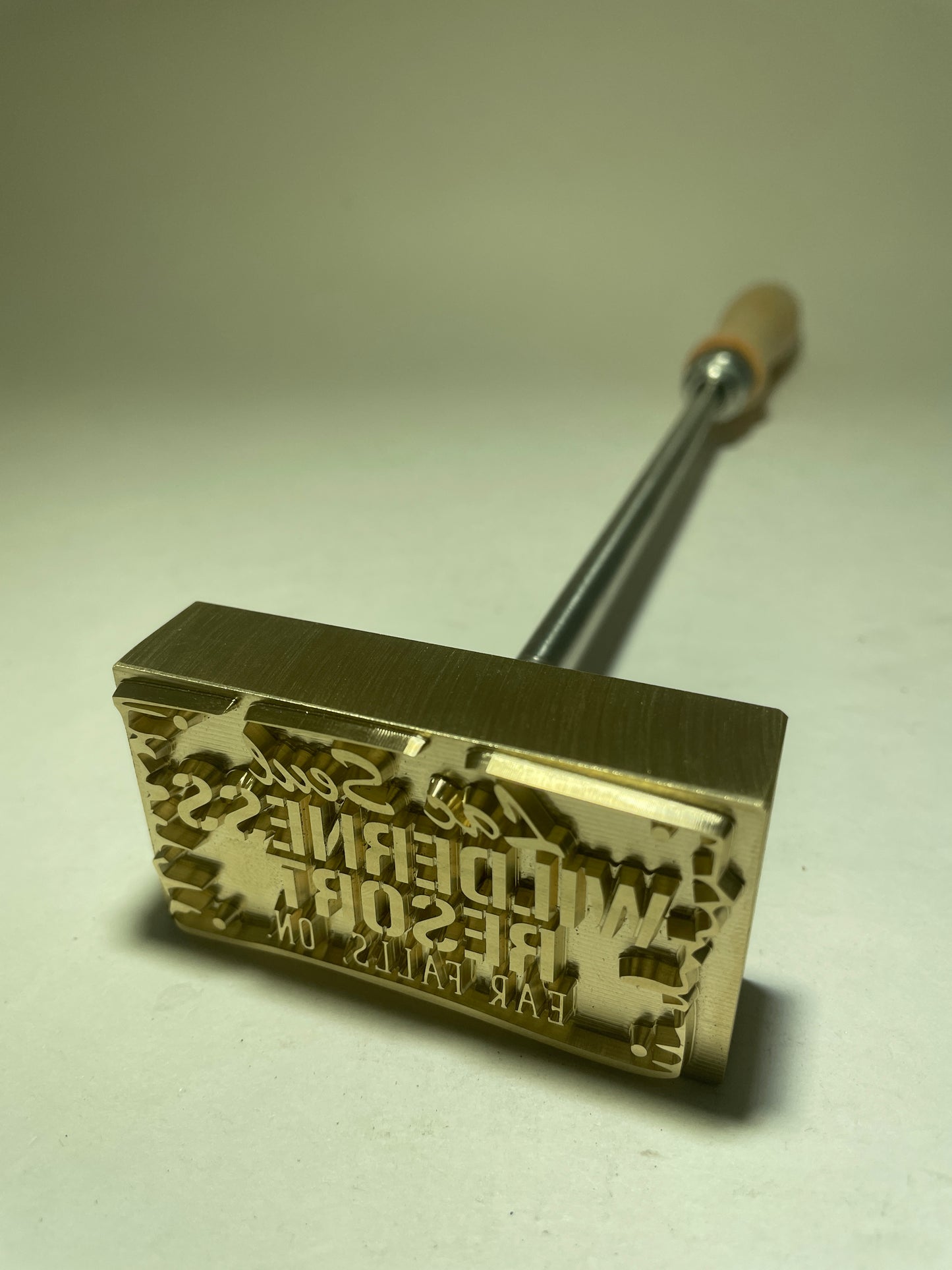 Custom Branding iron for Scott Ellery