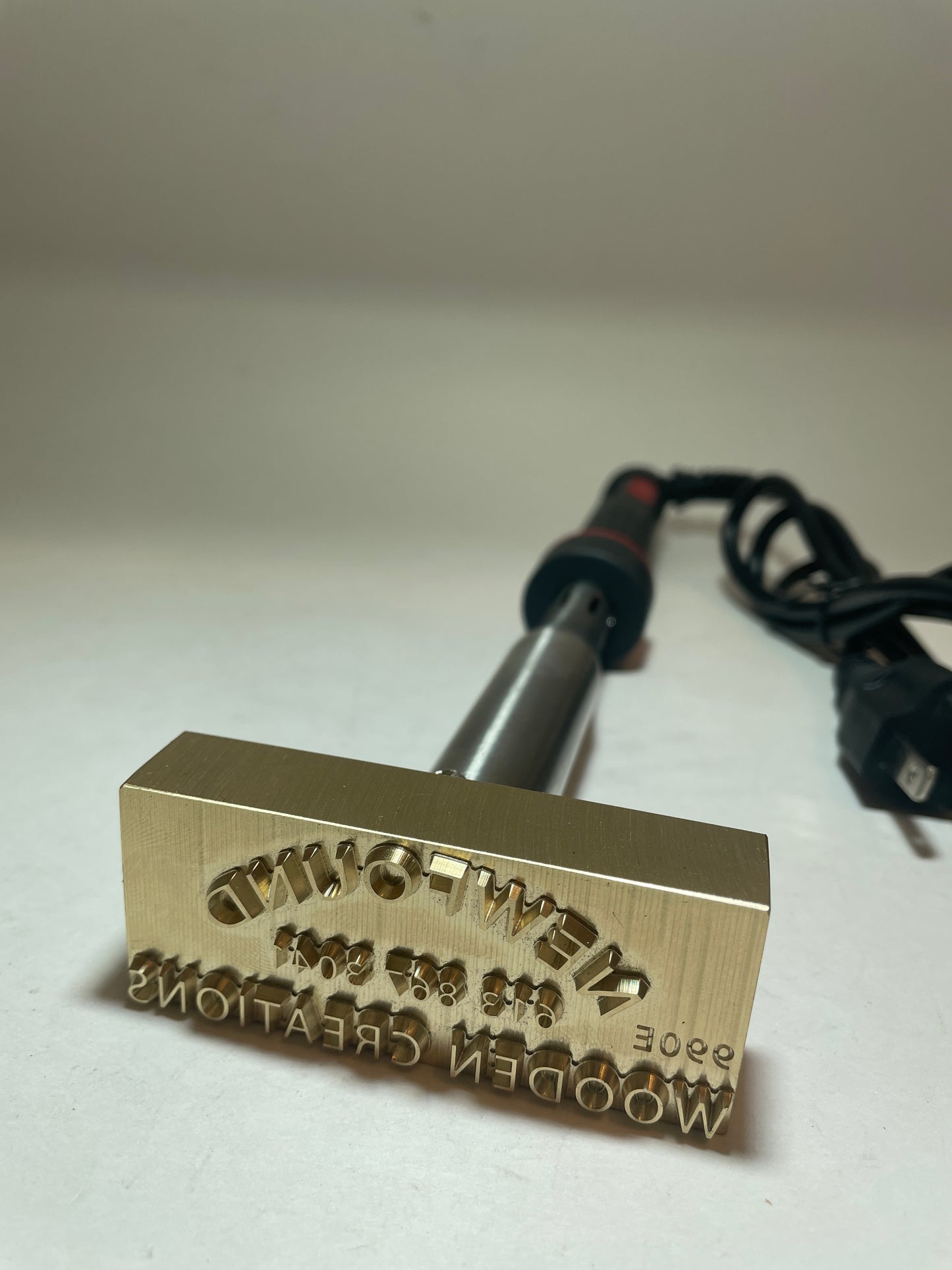 Custom Branding Iron for Newfound Creations