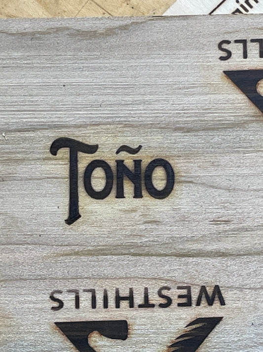 Custom Tono Brand with standard handle