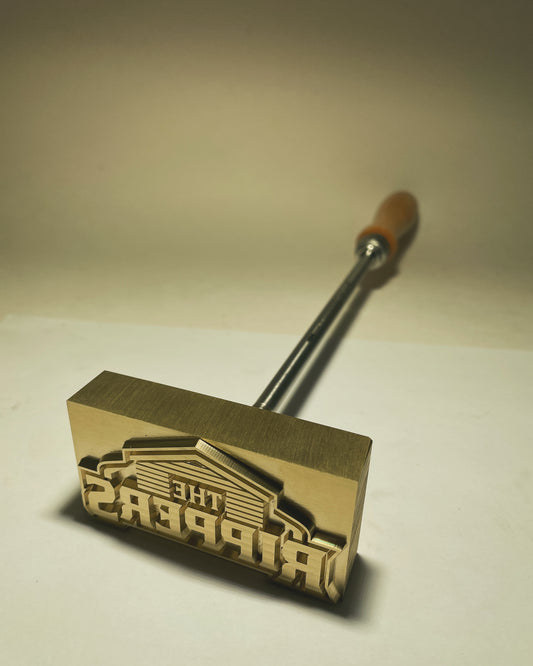 Custom Branding Iron for “The Rippers”