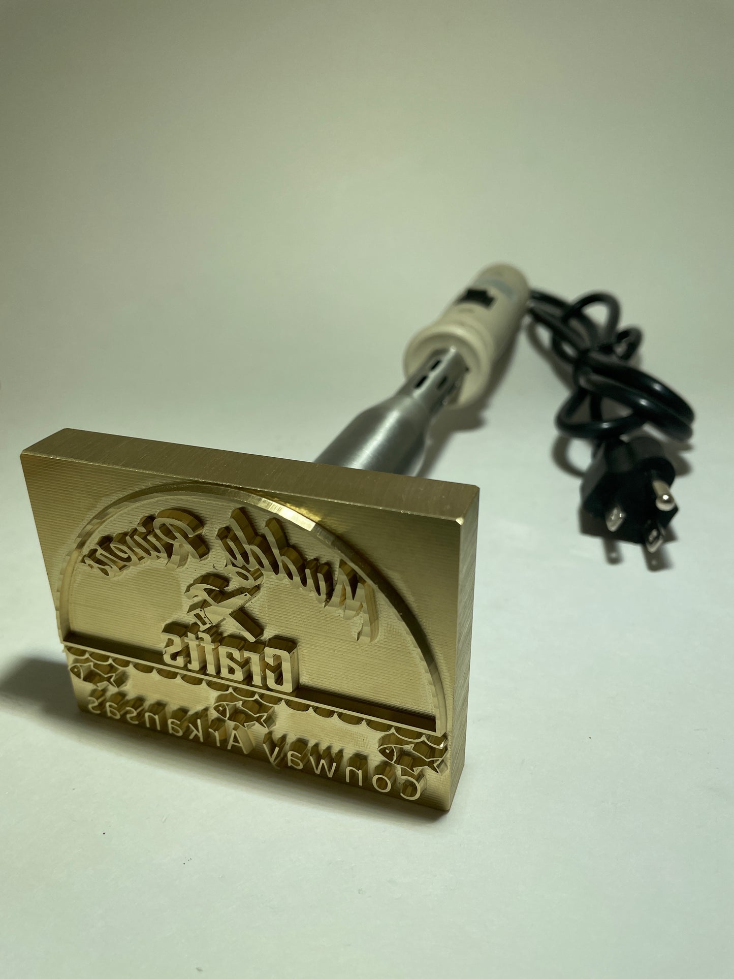 Custom Electric Branding Iron for Muddy Rivers