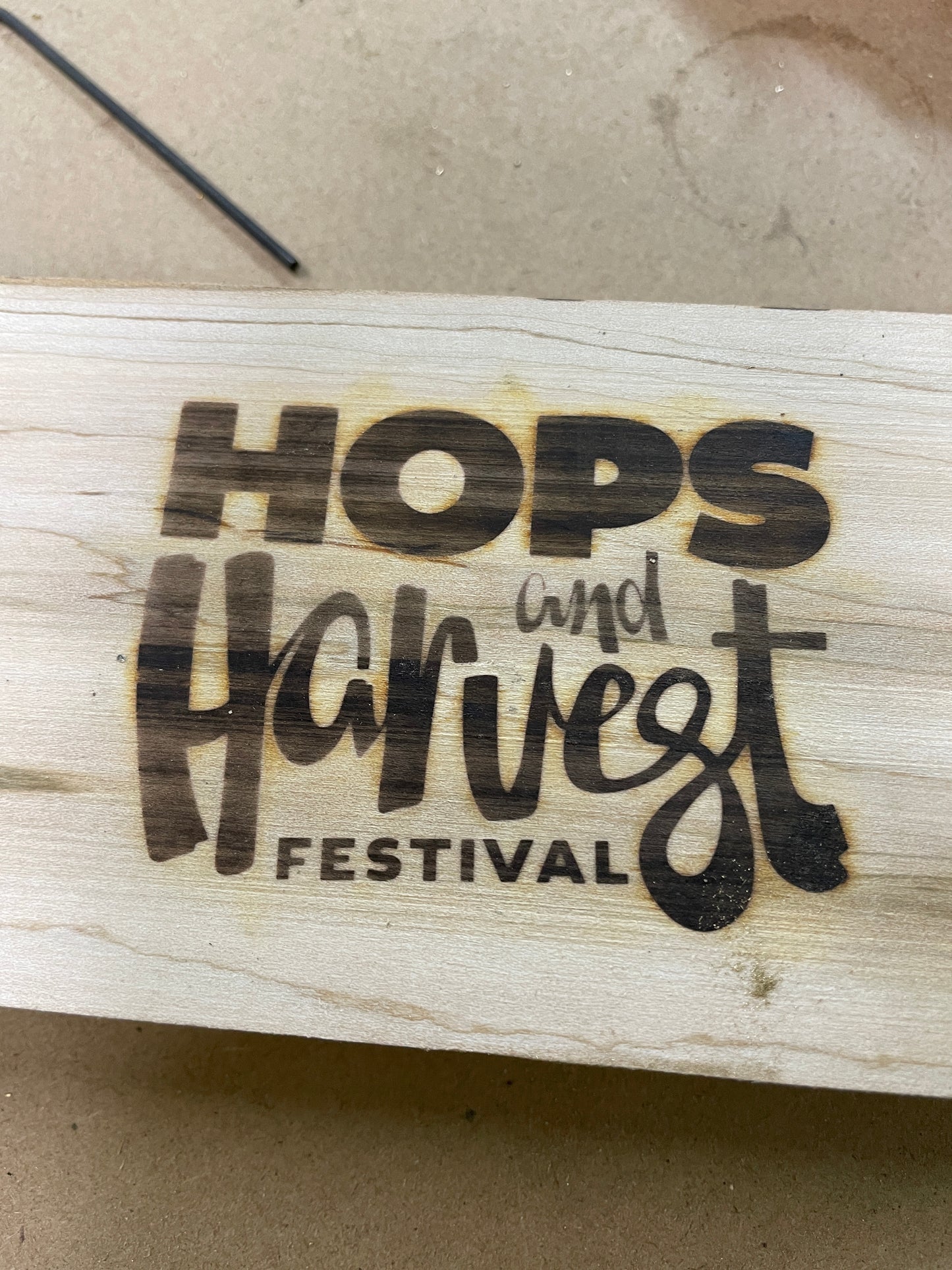 Custom Brand set for Hops and Harvest Fedtival