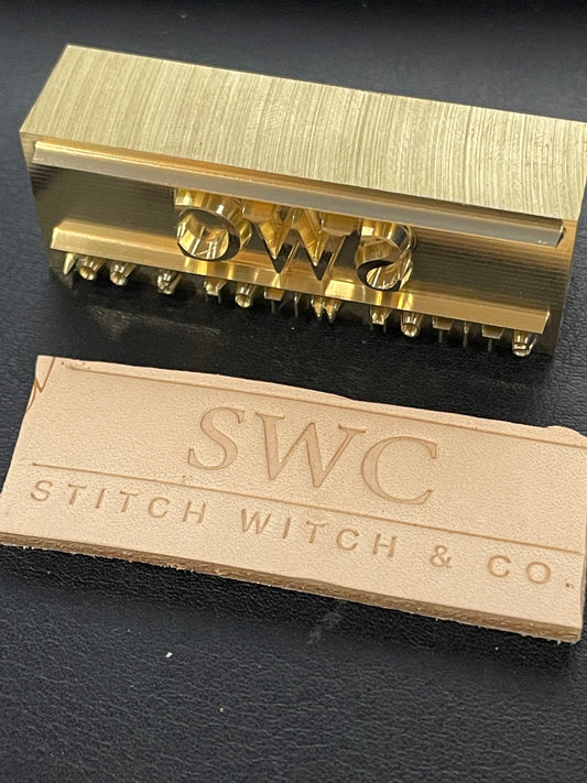 Custom Leather Stamp for SWC