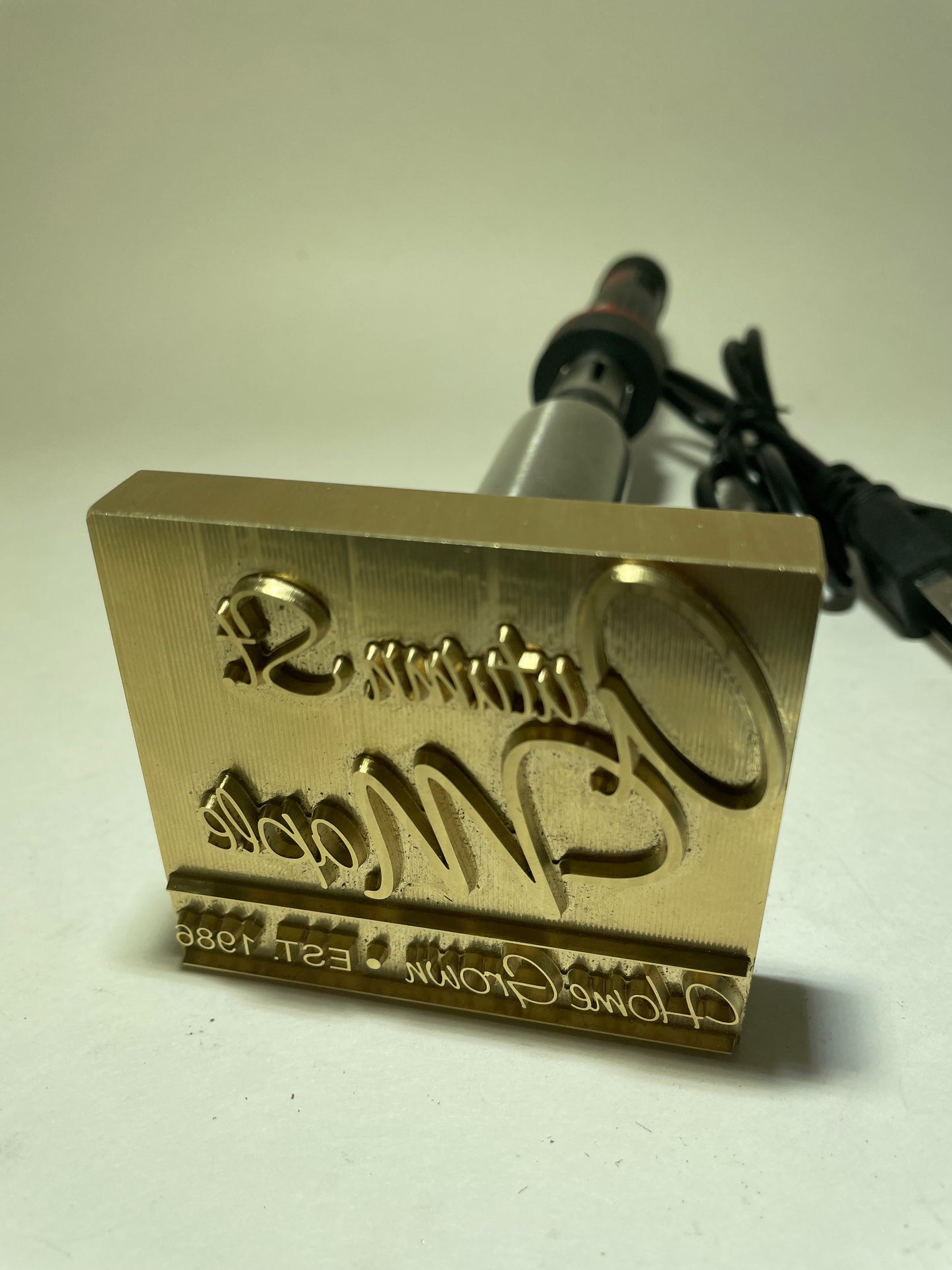 Custom Branding Iron for Autumn Street