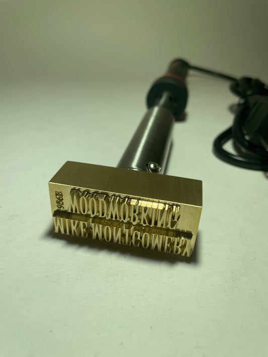 Custom Electric Branding Iron for Mike Montgomery