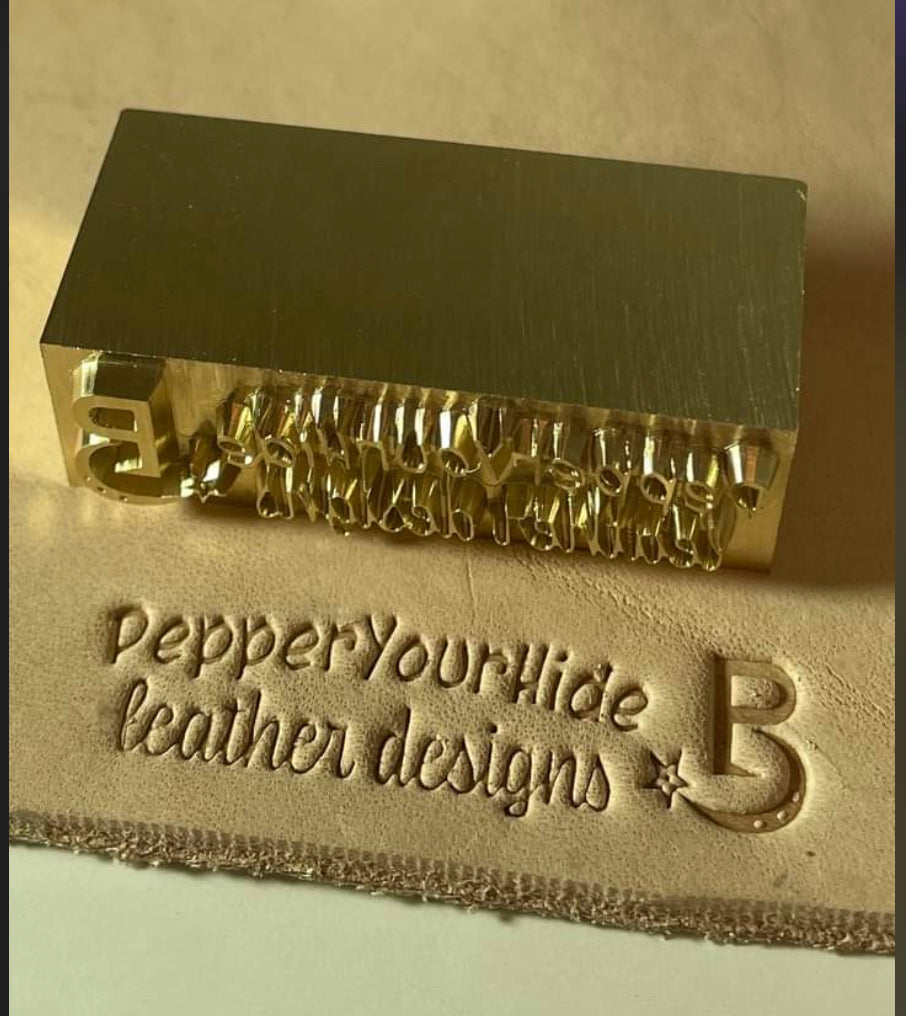 Custom Branding Iron Set for Pepper your Hide