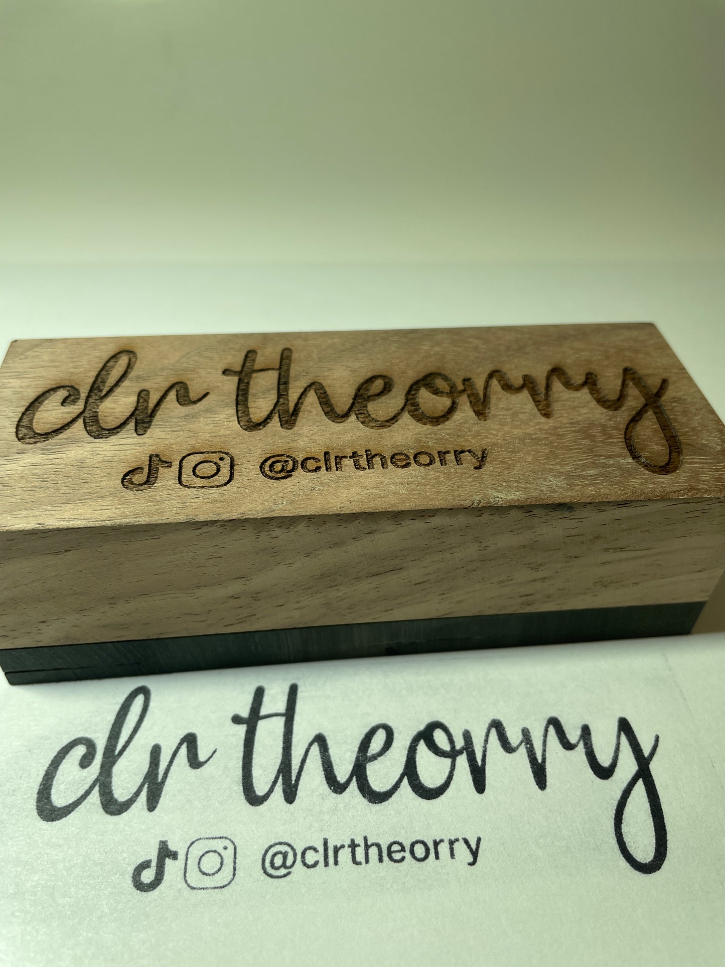 Custom Stamps for Clr Theorry