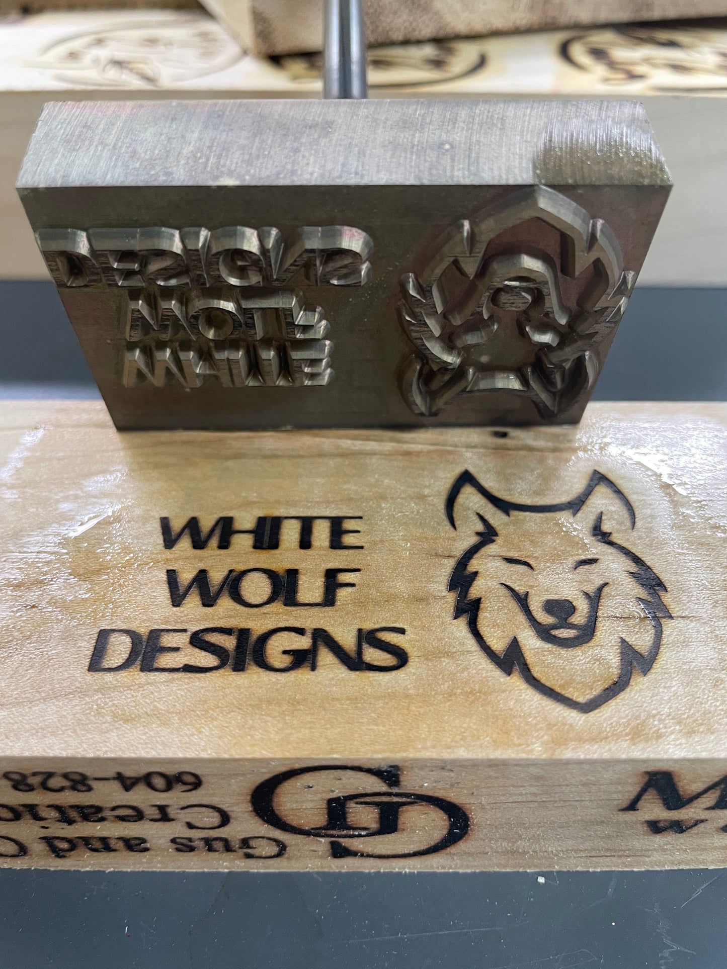 Custom Brand for White Wolf Designs