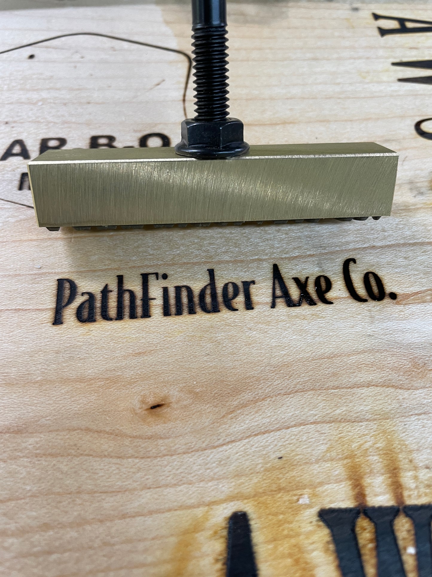 Pathfinder Branding Iron