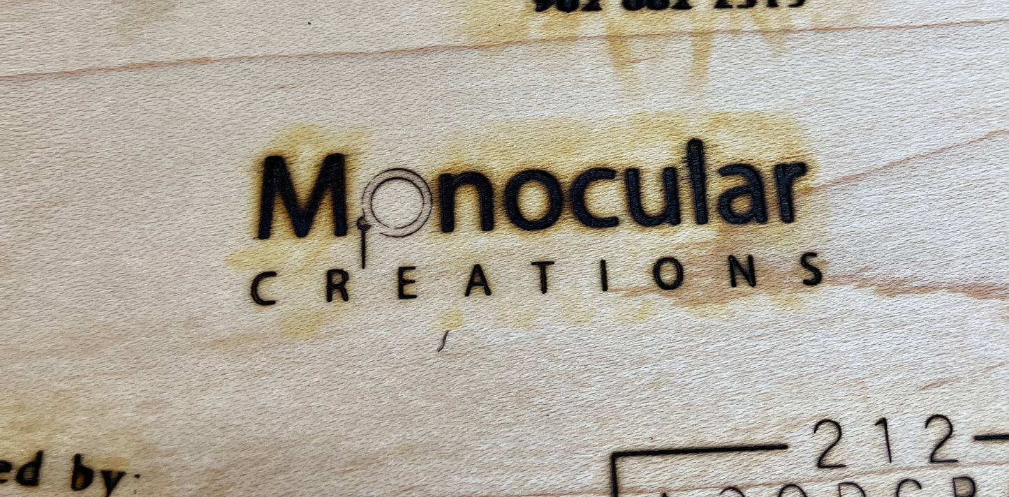 Branding Iron Set for Monocular Creations