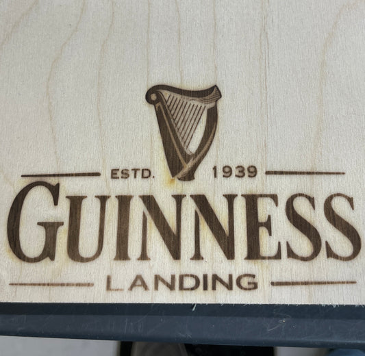 Custom Brand for Guinness Landing