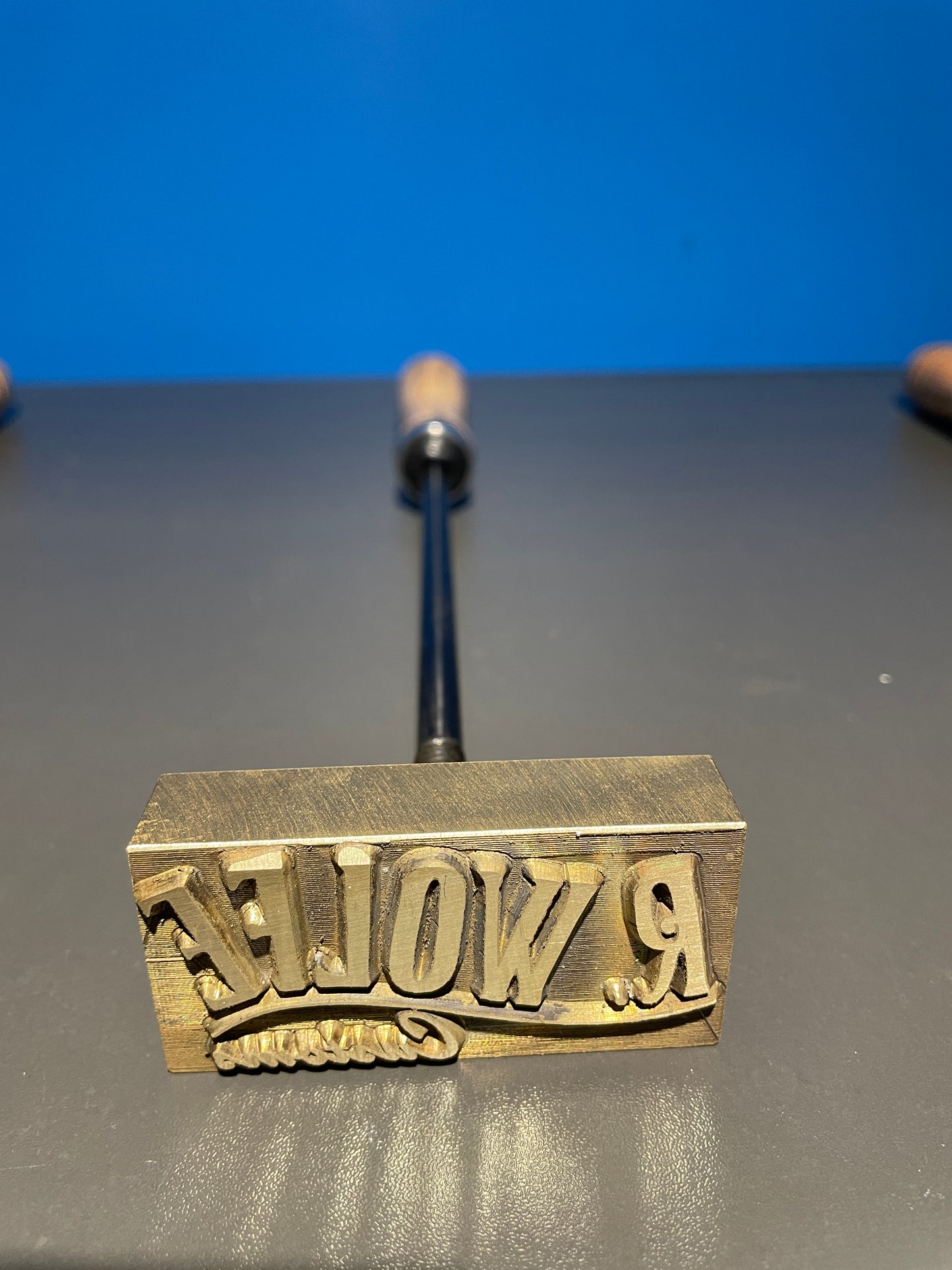 R. Wolfe Branding Iron