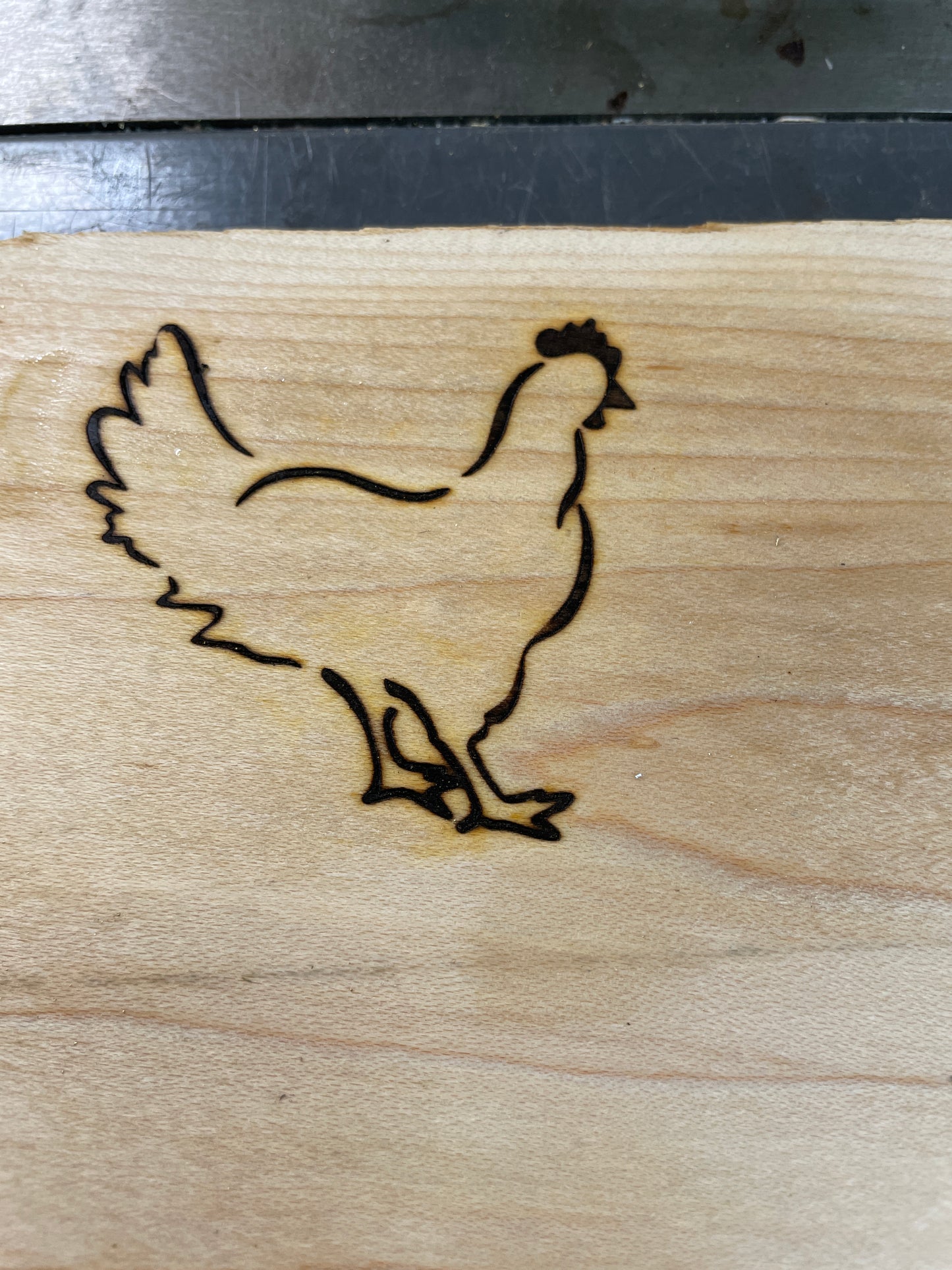 Custom Branding Iron for The Koop