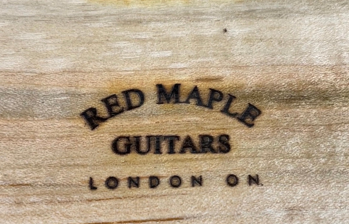 Custom Brand for Red Maple Guitars