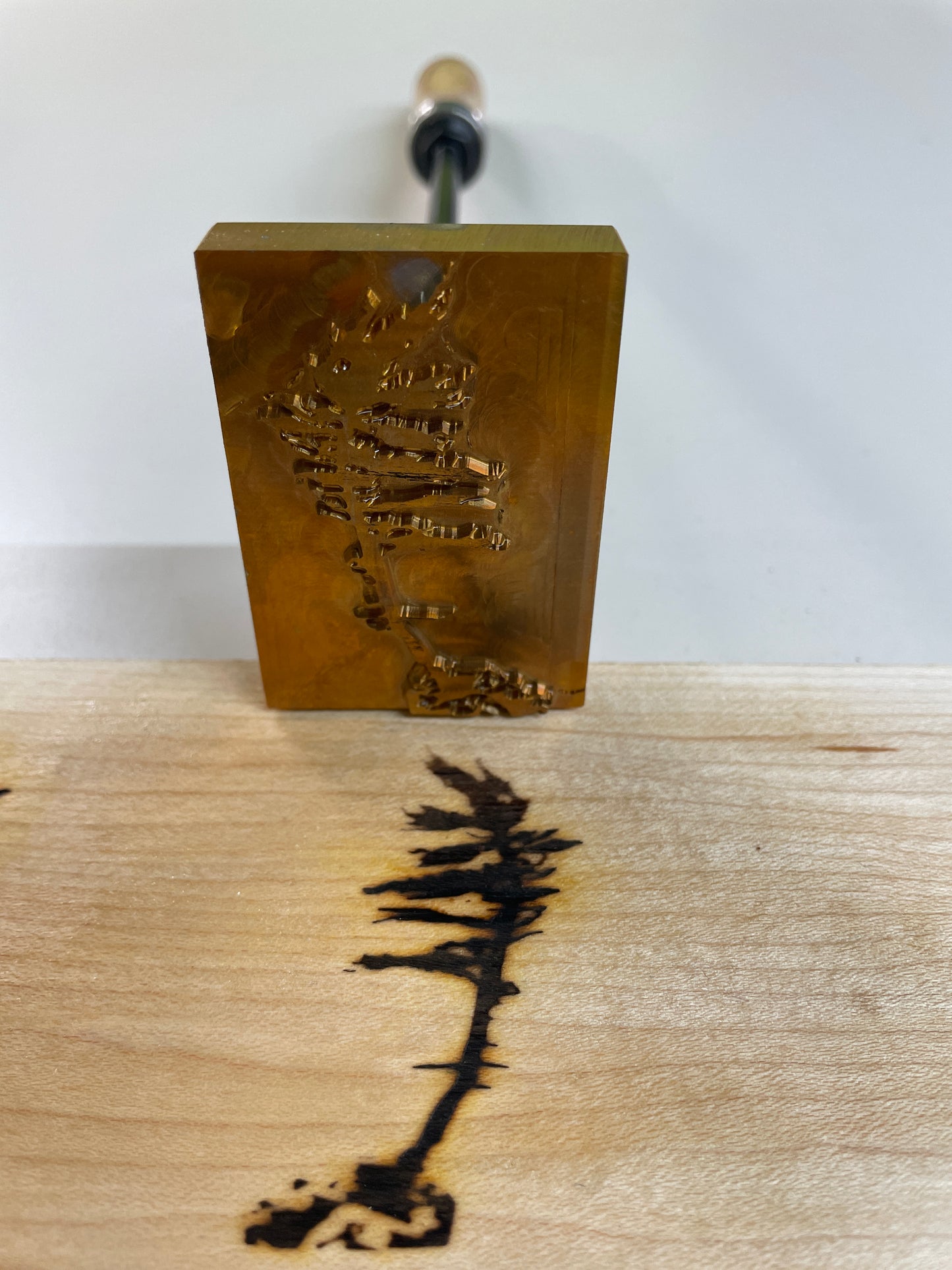 Custom Pine Tree Branding Iron