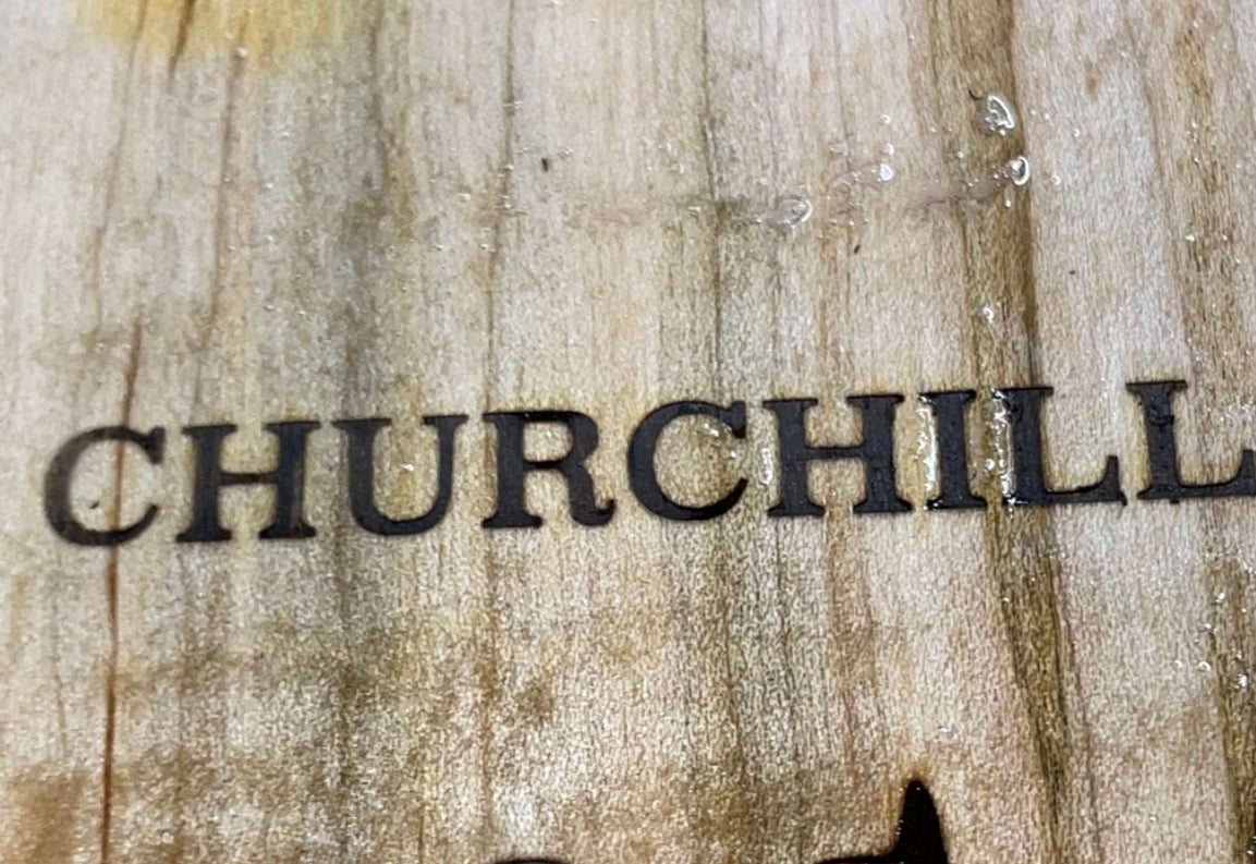 Custom brand for Churchill