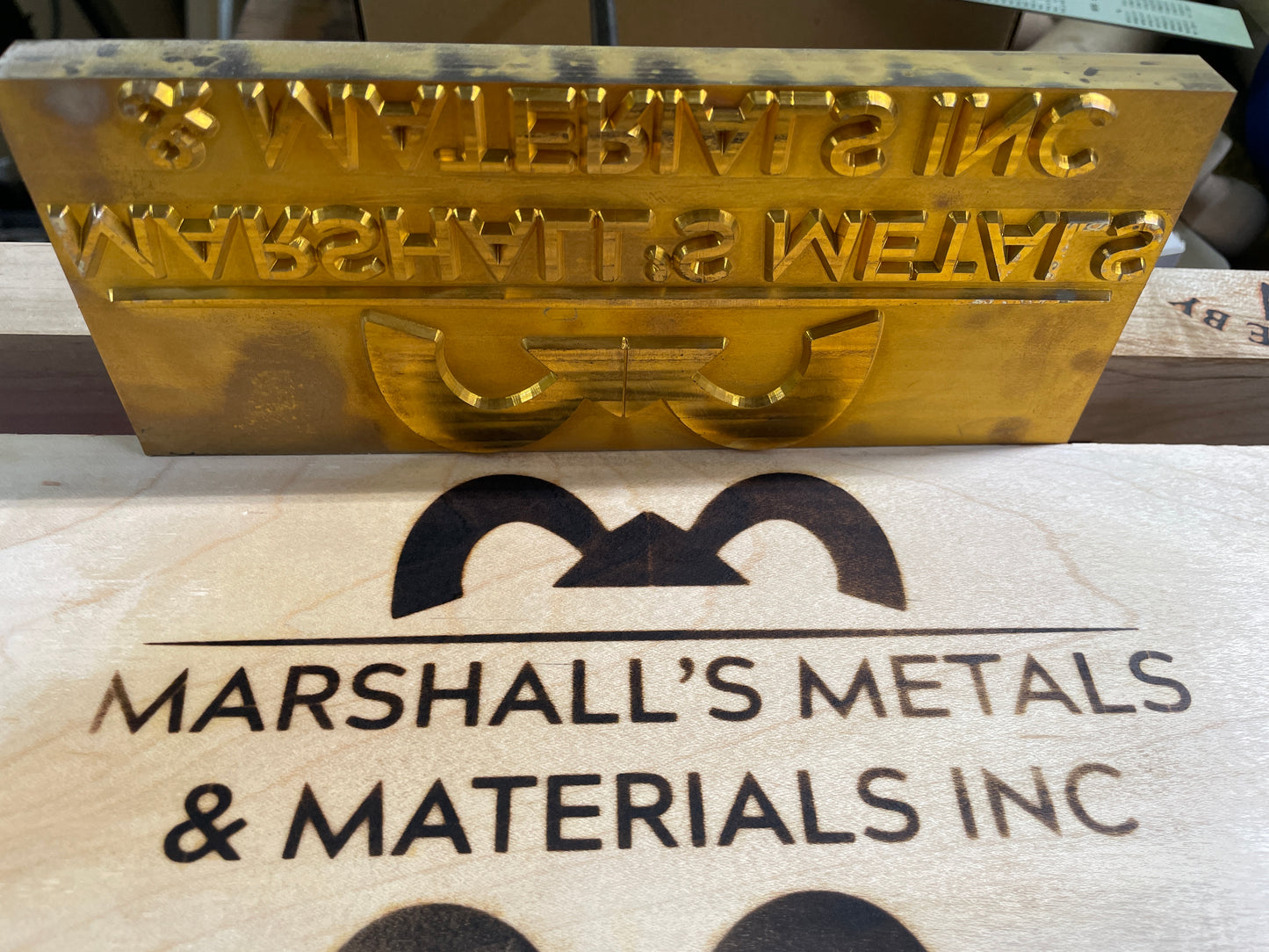 Custom Branding Iron Set for Sean Marshall