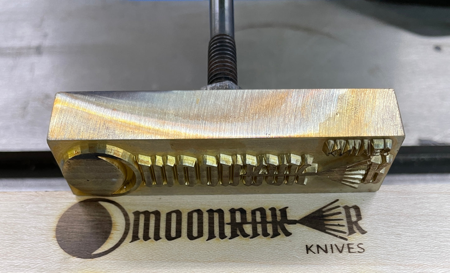 Custom Brand set for Moonraker Knives