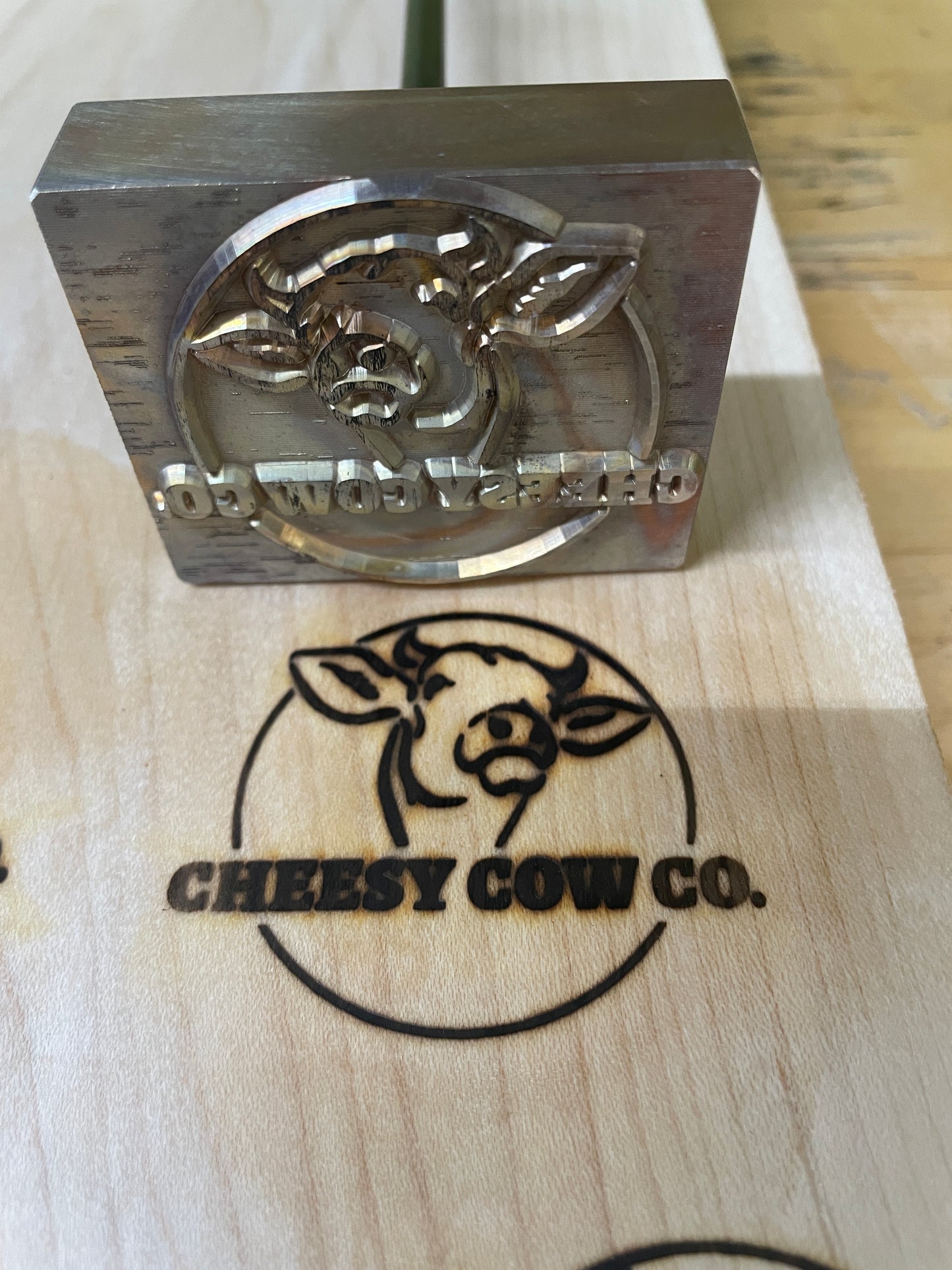 Custom brand for Cheesy Cow Co.